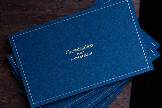 Crevaleathco / クレバレスコ Small Leather Goods オーダーイベント