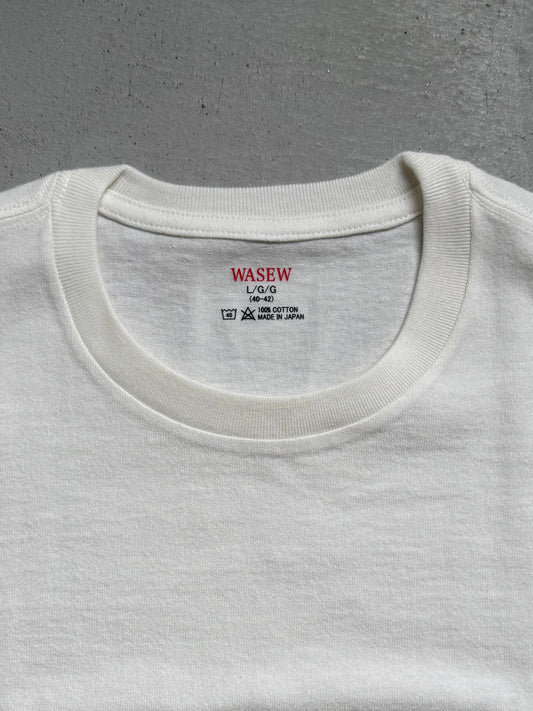 『 再入荷 』WASEW - CREW NECK S/S PACK TEE
