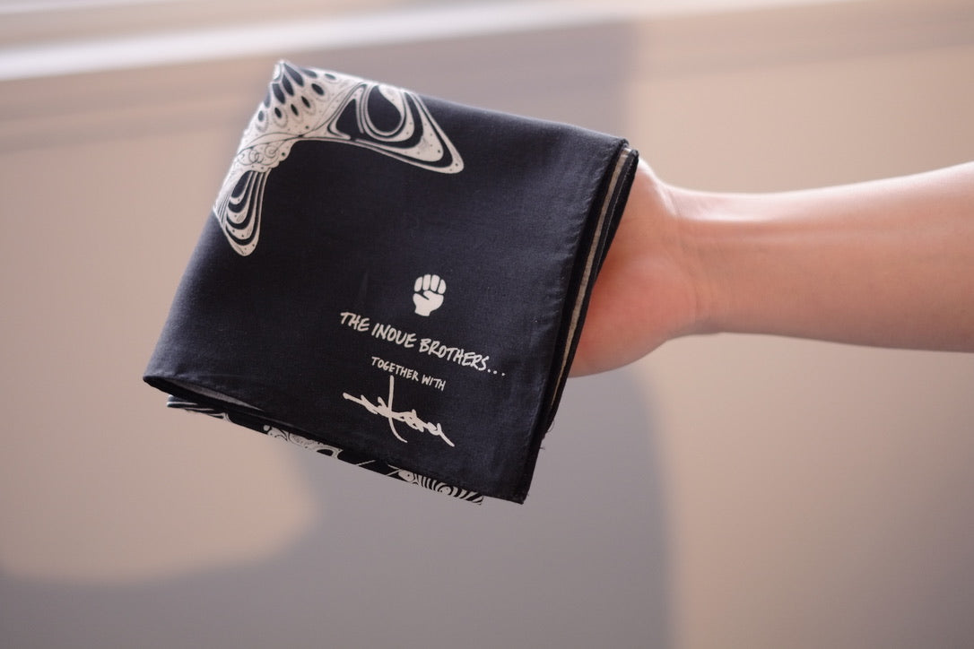The Inoue Brothers - TAKERU IWAZAKI Scarf Small