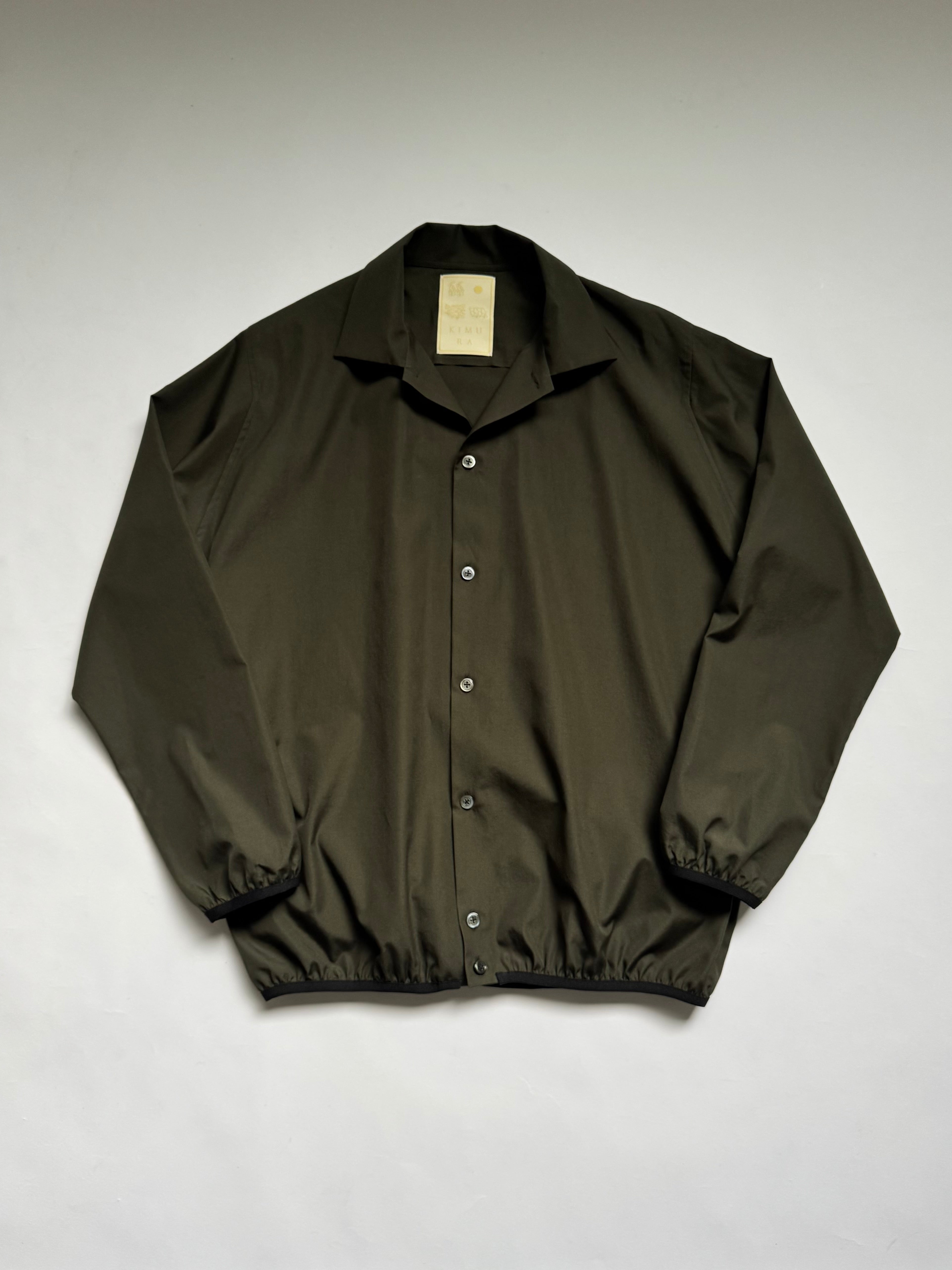 トップス KIMURA - cardigan shirt with collar 5 KIMURA - cardigan shirt with collar – CREUSEURS