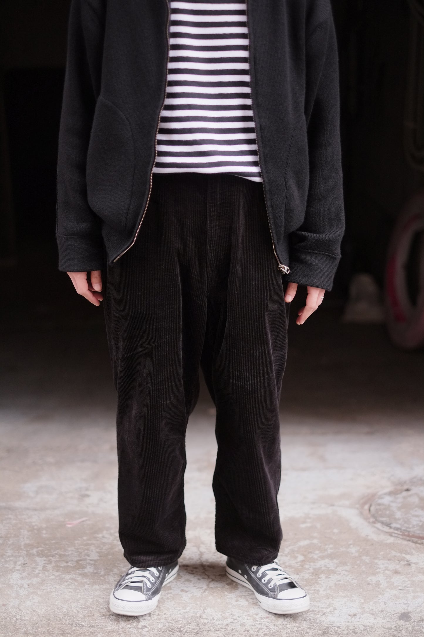 tsuzuli / ツヅリ EZ DENIM 5P PANTS CORDUROY NARROW FIT