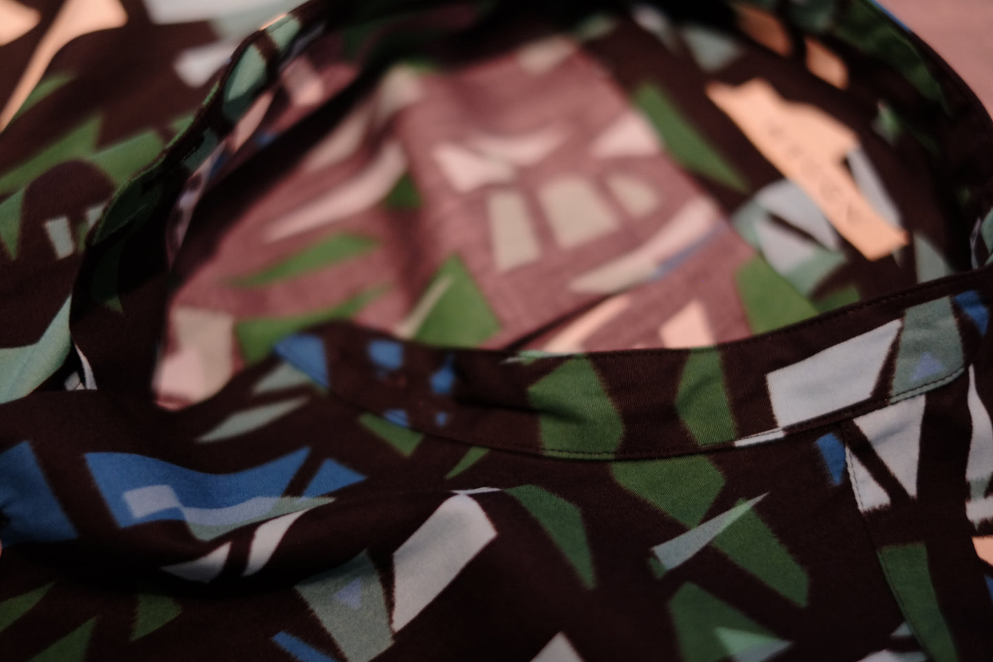 HEUGN / ユーゲン "SHIRT075 Morris print"