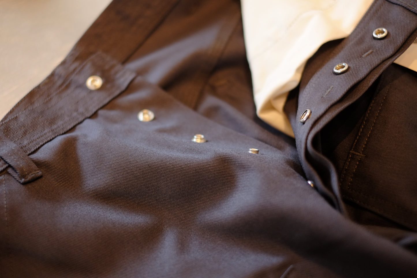 SASSAFRAS / ササフラス "W Sprayer 5 Pants"