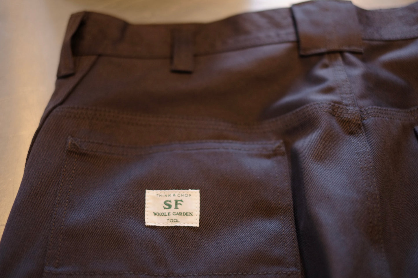 SASSAFRAS / ササフラス "W Sprayer 5 Pants"