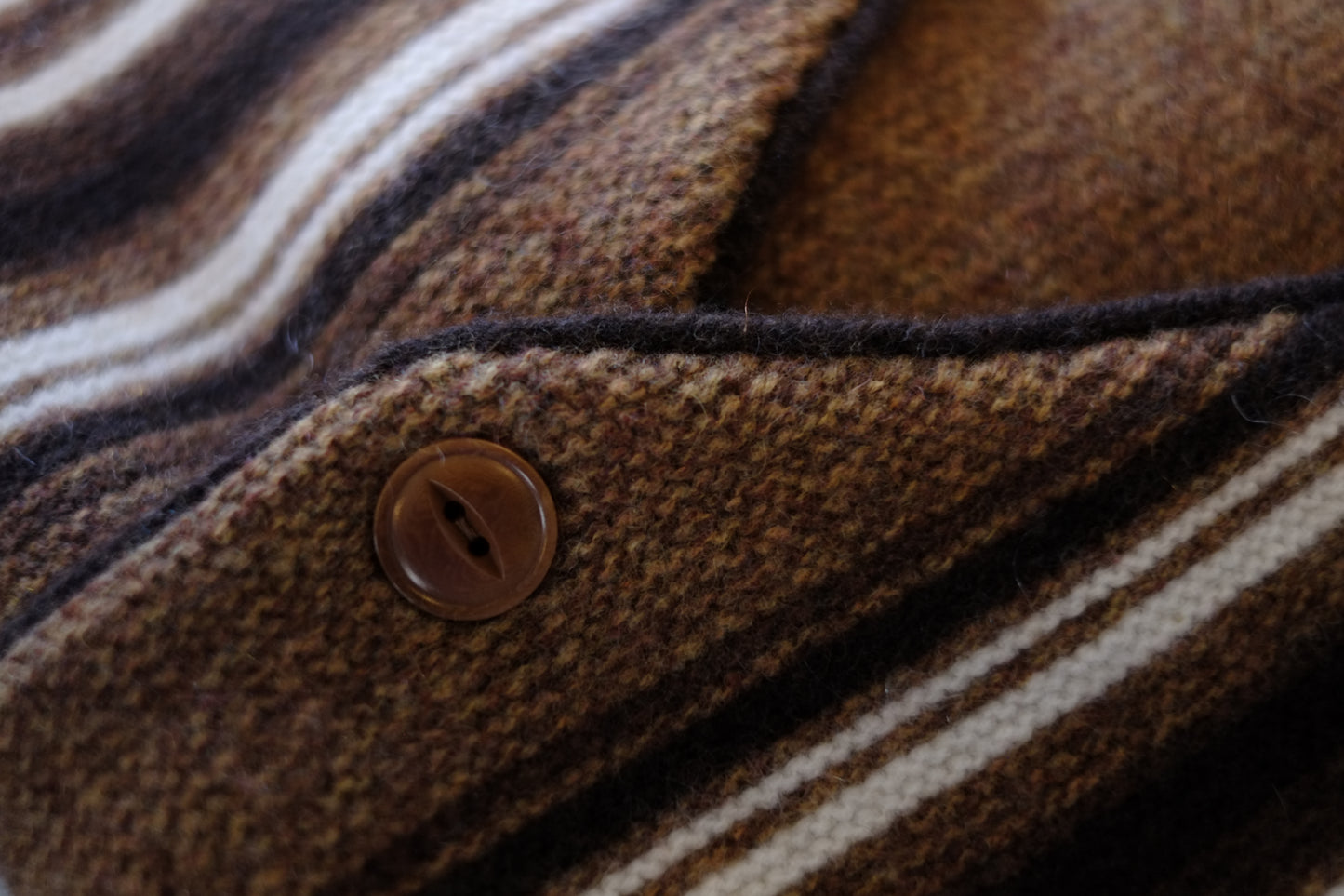 slopeslow / スロープスロー "links stripes cardigan”