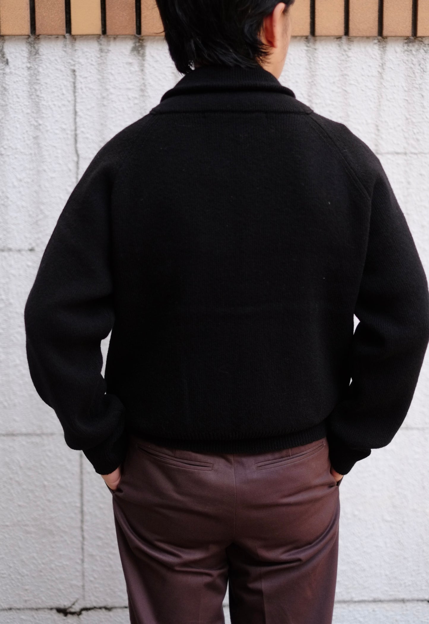 slopeslow / スロープスロー "type C-2 Hard twist shetland wool”