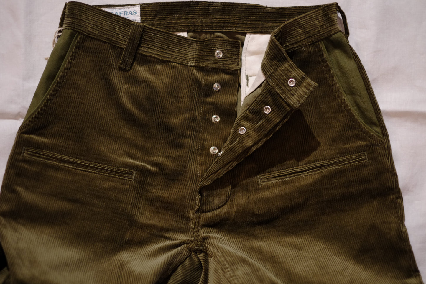SASSAFRAS / ササフラス "Wheel Barrow Pants"