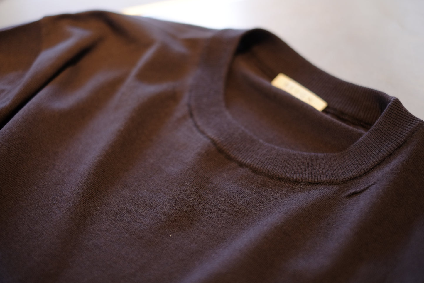 HEUGN / ユーゲン "Jude T-WOOL short sleeve / KNITWEAR012"