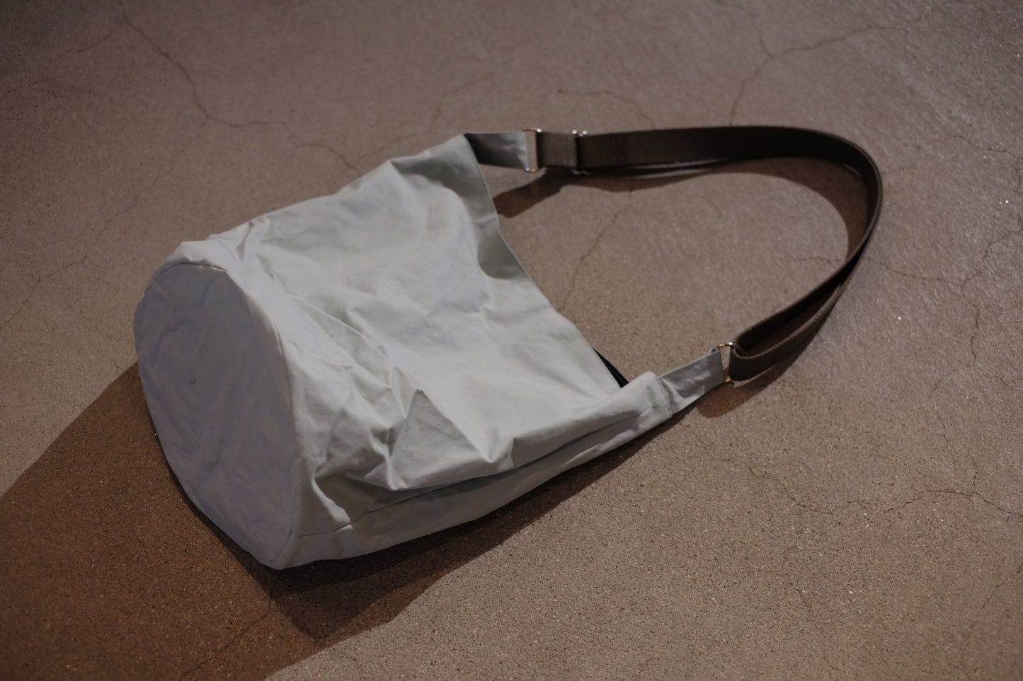 vanessa bullick / medium oilskin bucket bags