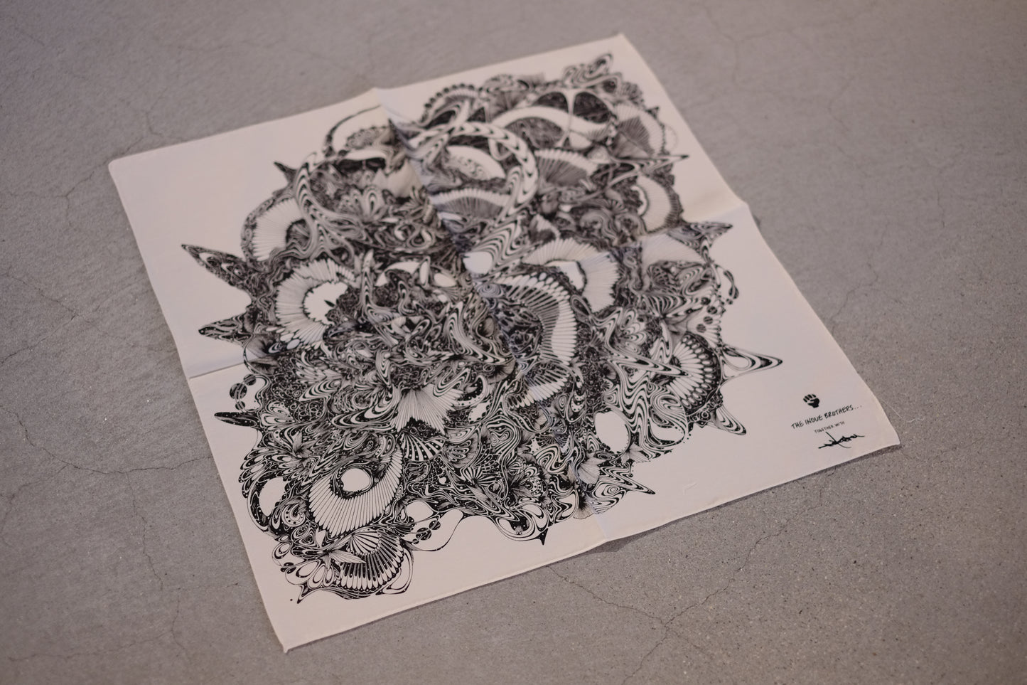 The Inoue Brothers - TAKERU IWAZAKI Scarf Small