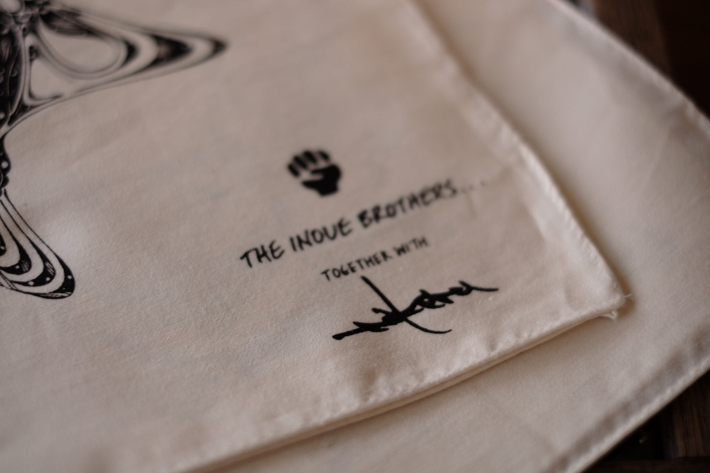 The Inoue Brothers - TAKERU IWAZAKI Scarf Small