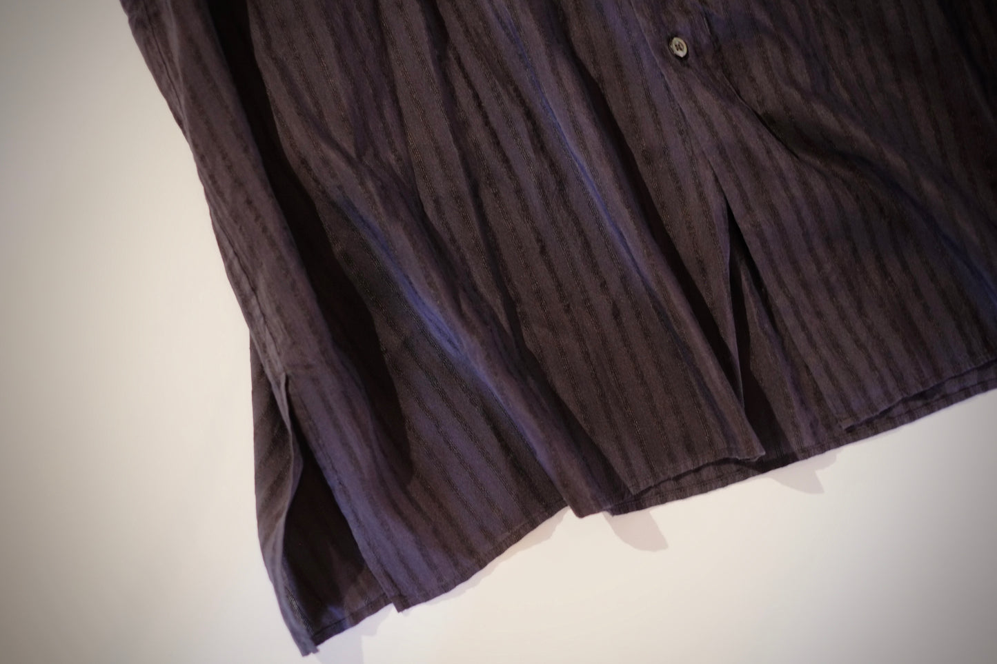 25SS HEUGN / ユーゲン "Morris LINO Silk Jqd / SHIRT104 “