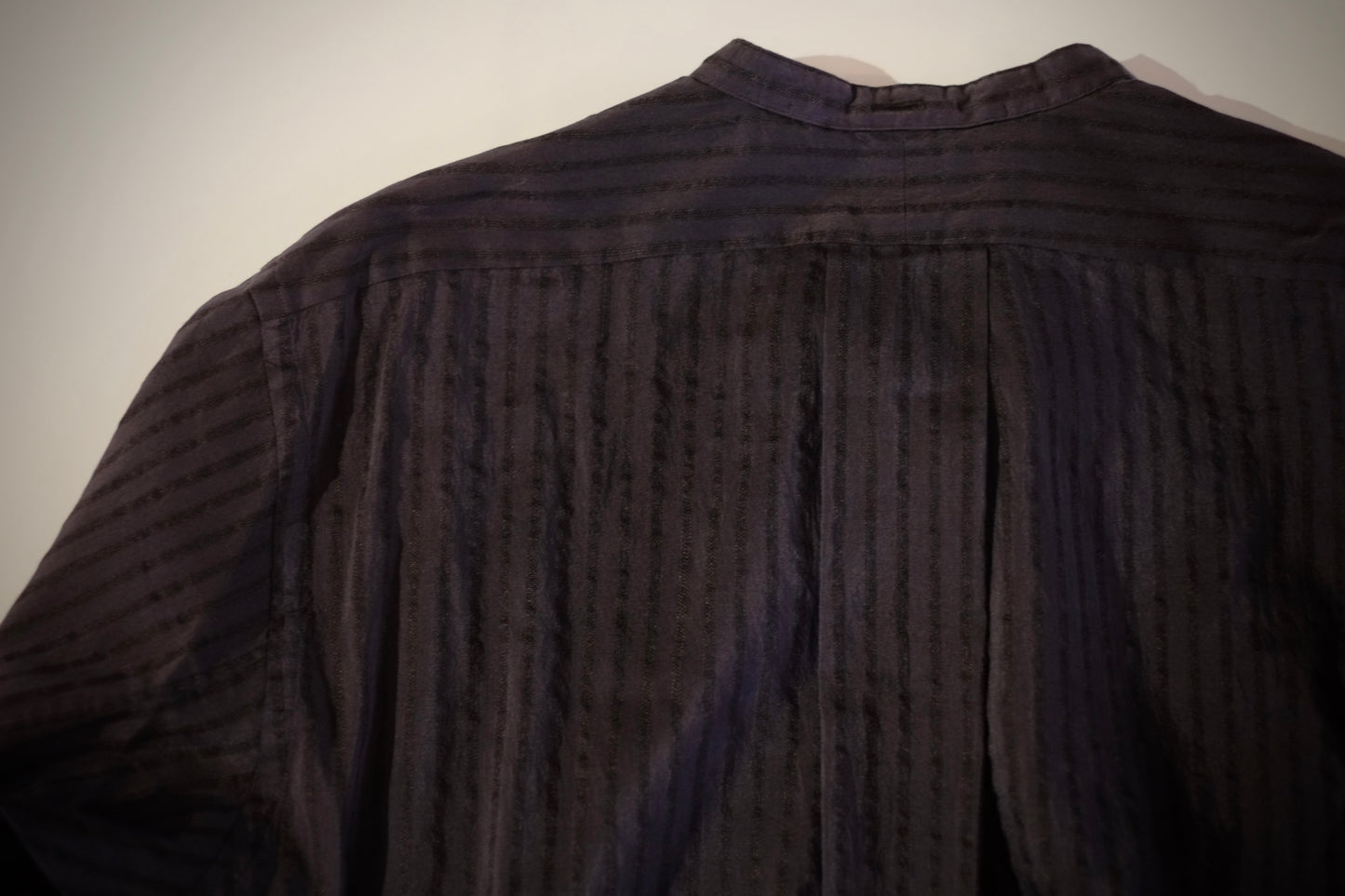 25SS HEUGN / ユーゲン "Morris LINO Silk Jqd / SHIRT104 “