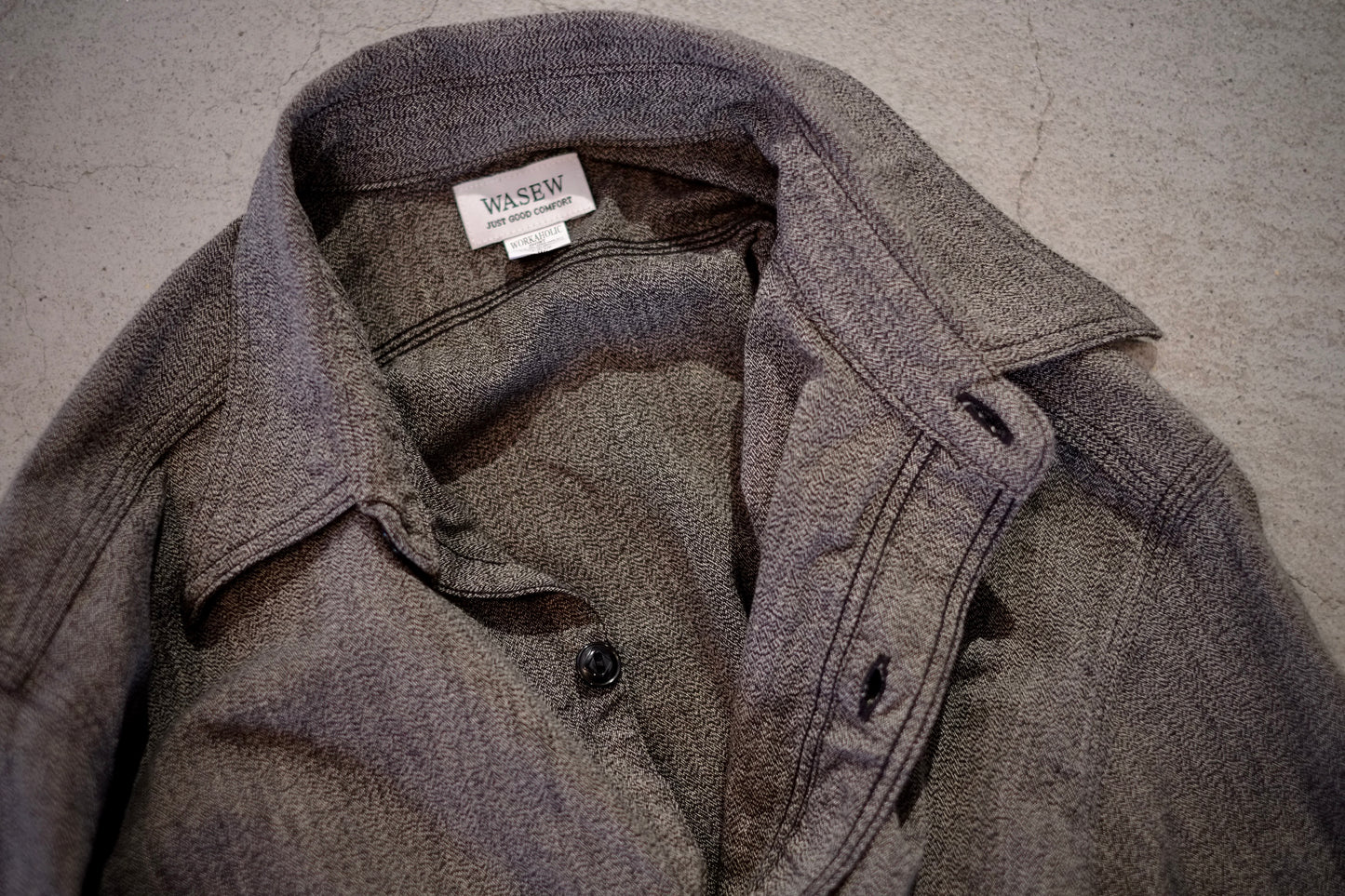 WASEW / ワソー “ WORKAHOLIC WITHOUT POCKET”