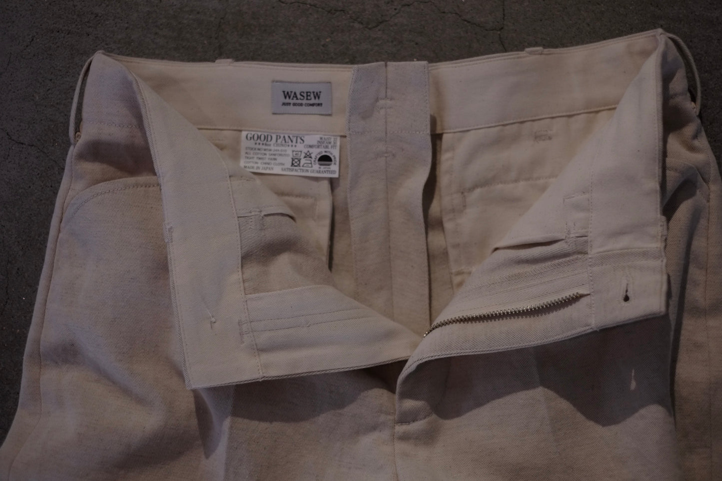25SS WASEW / ワソー "GOOD PANTS"