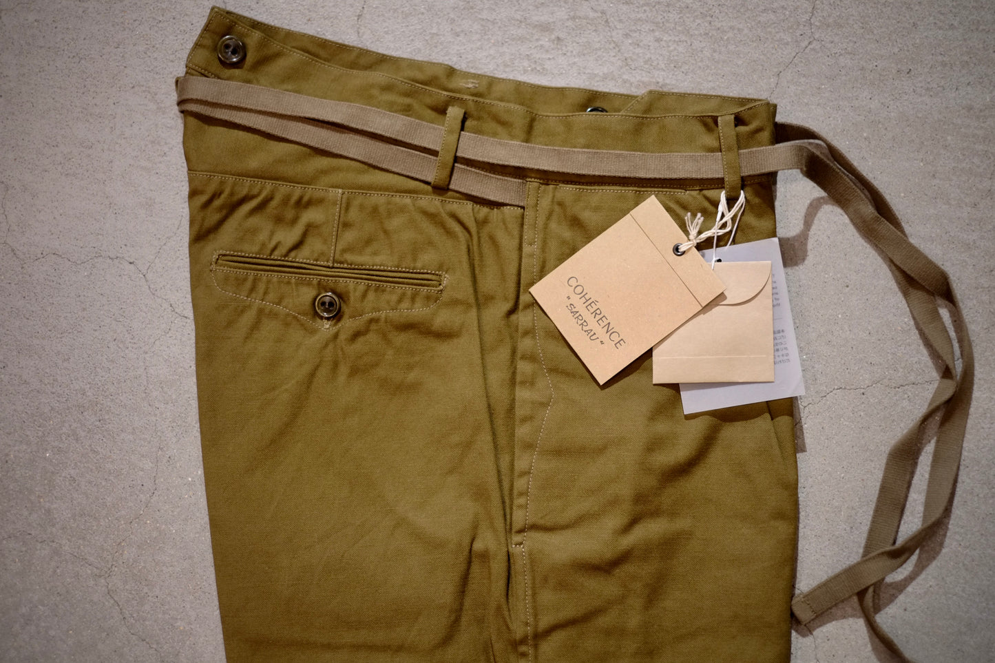 SASSAFRAS / ササフラス "Gardeners jacket"