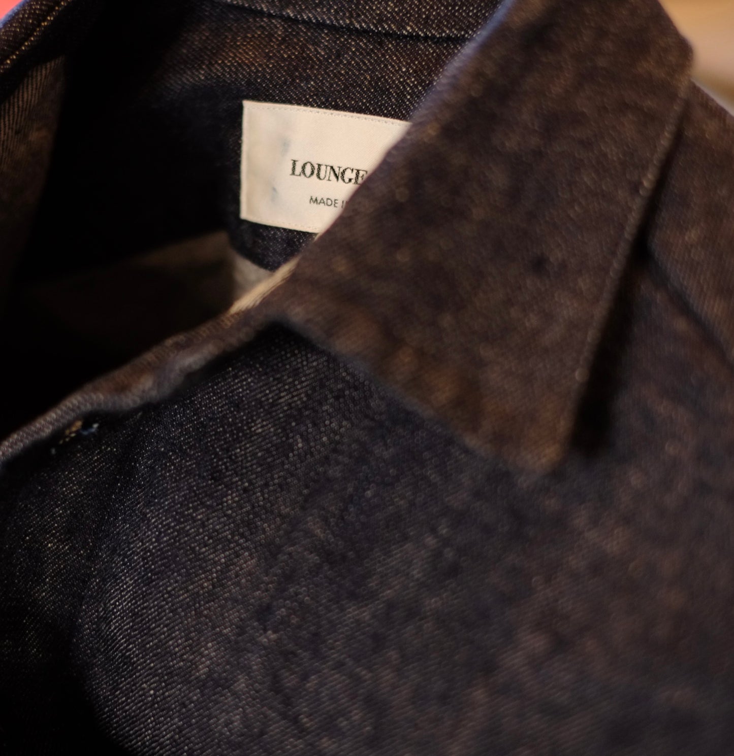 LOUNGE ACT - R Work Shirt / Selvedge denim Ver