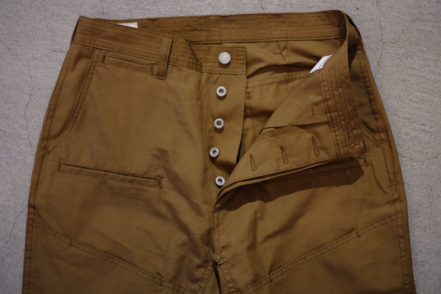 25SS SASSAFRAS - 4/5丈パンツ