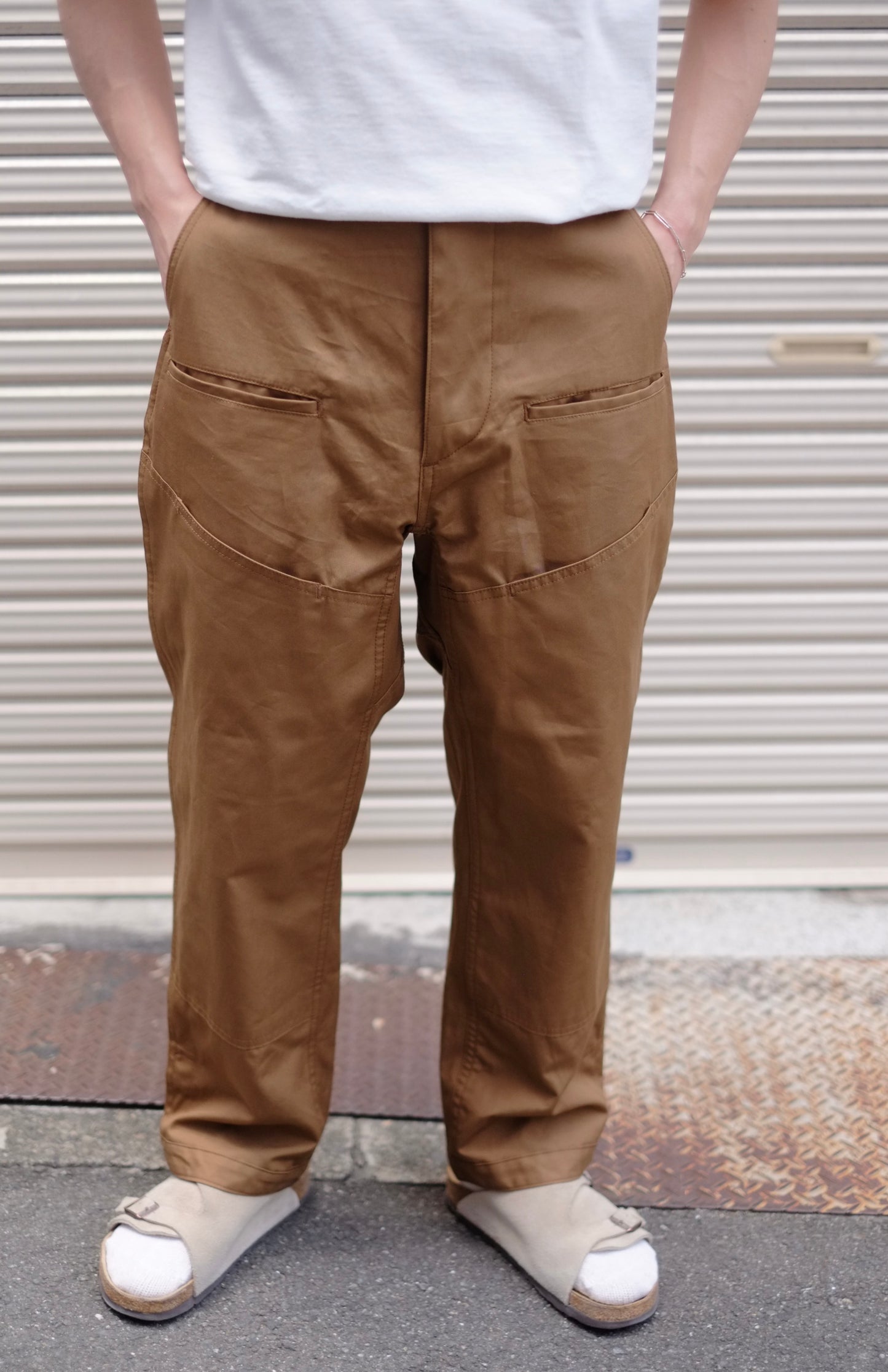 25SS SASSAFRAS - 4/5丈パンツ