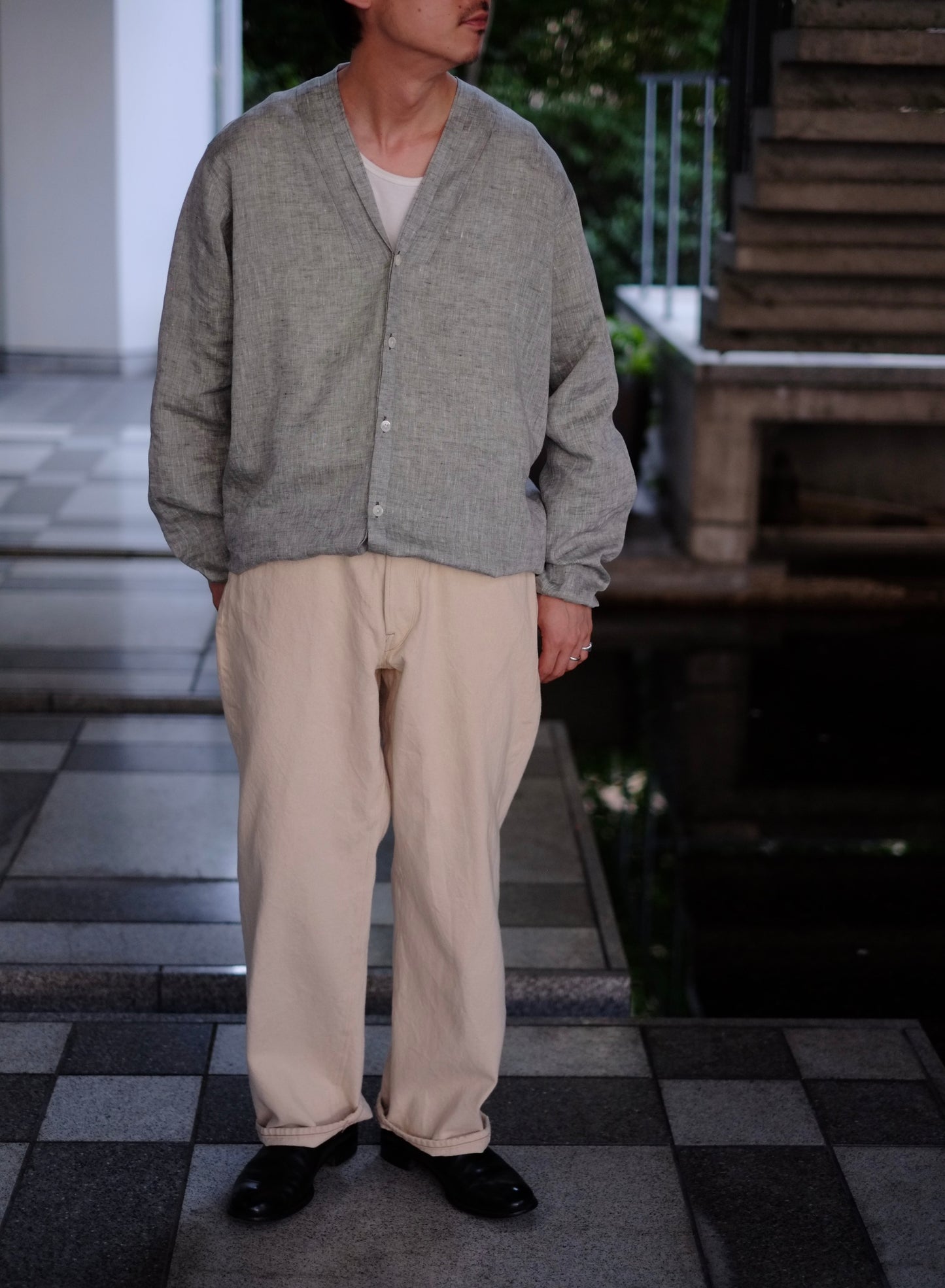 KIMURA - Narrowing cardigan