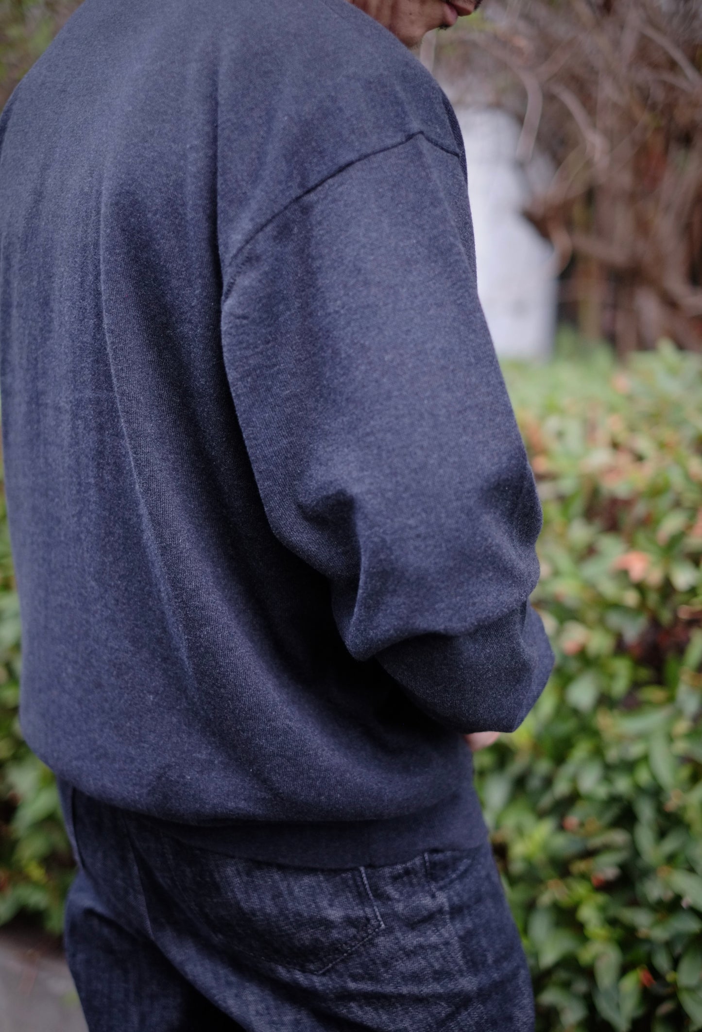 25AW BAUTH - COTTON CASHMERE CARDIGAN