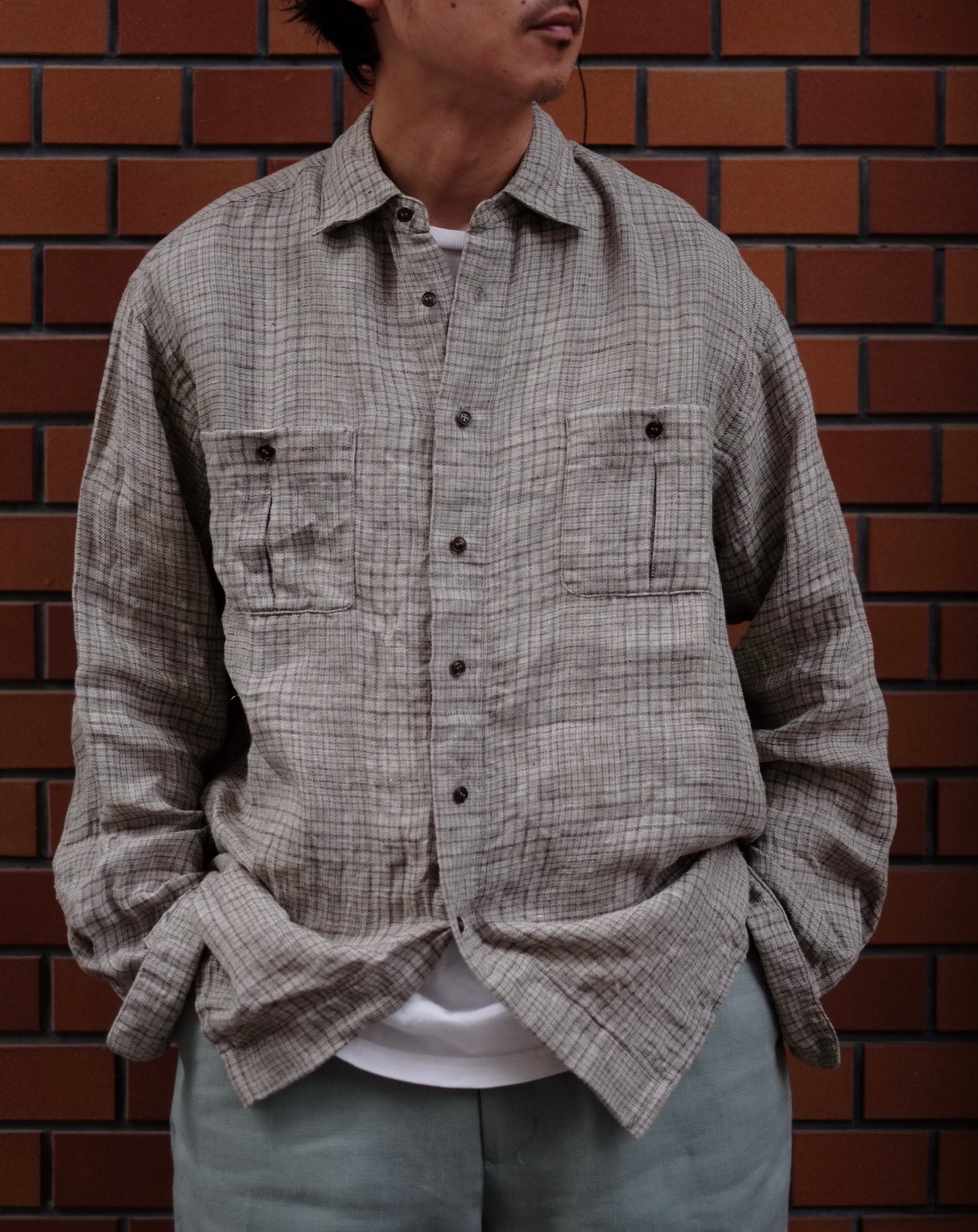 LOUNGE ACT / ラウンジアクト ”R Work Shirt ”