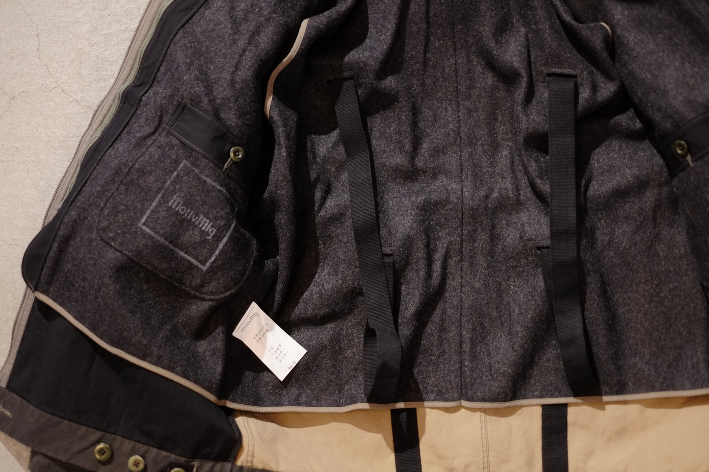 Motiv Mfg / モチーフマニファクチャリング / "Swedish Cycling Jacket"