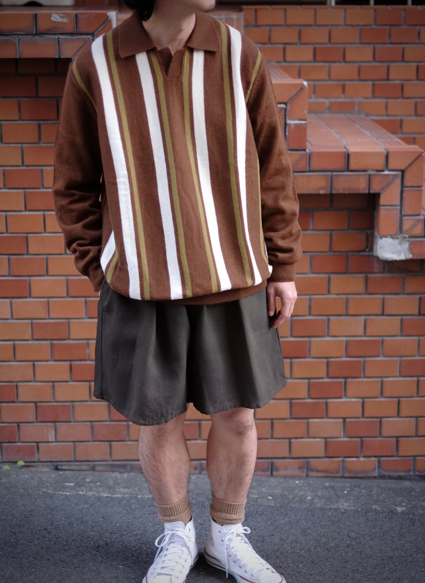 The Inoue Brothers - Collar Neck Sweater