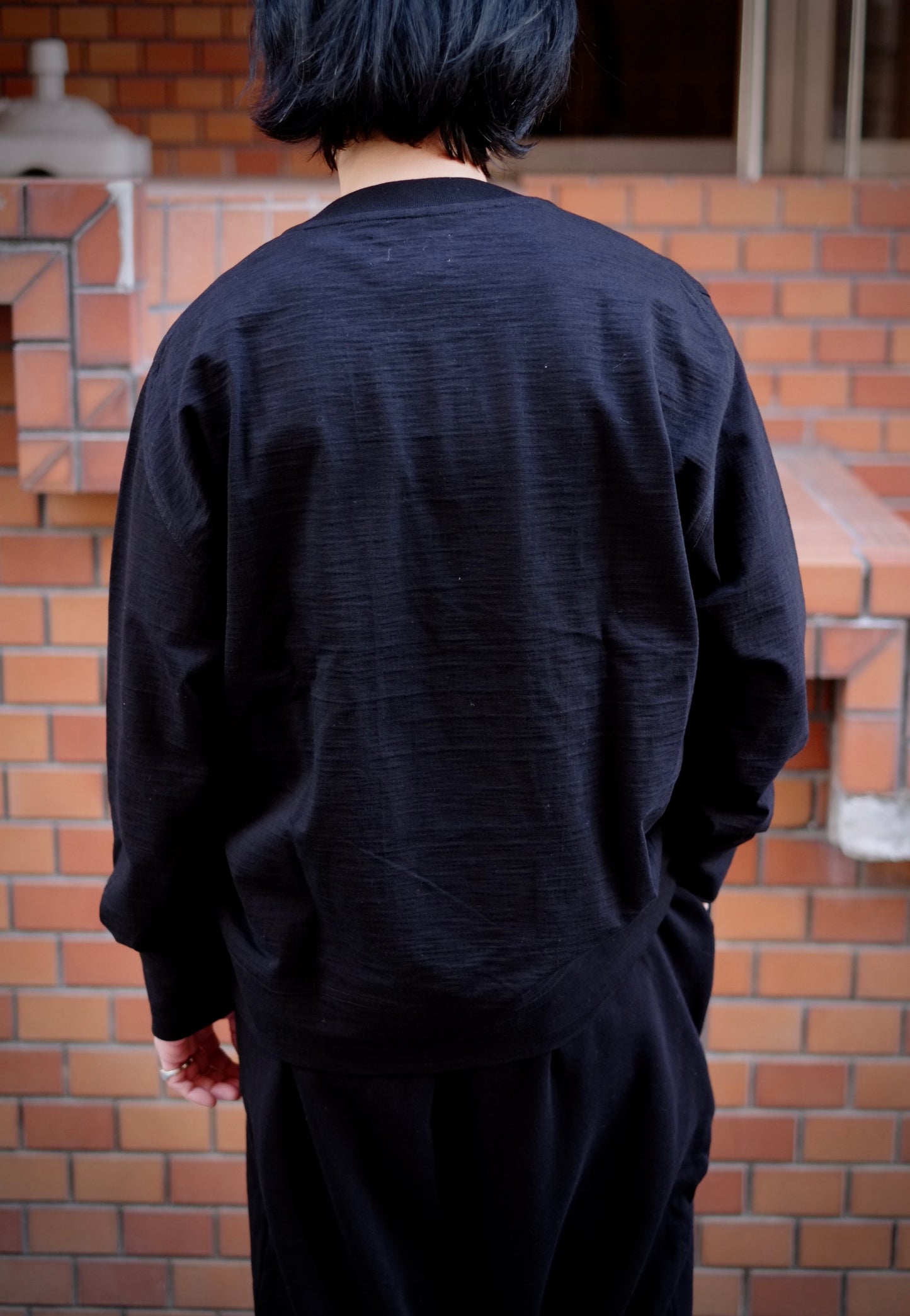 COLLECTION 001 WONDER ROOM/ワンダールーム ”L/S Crewneck Tee”