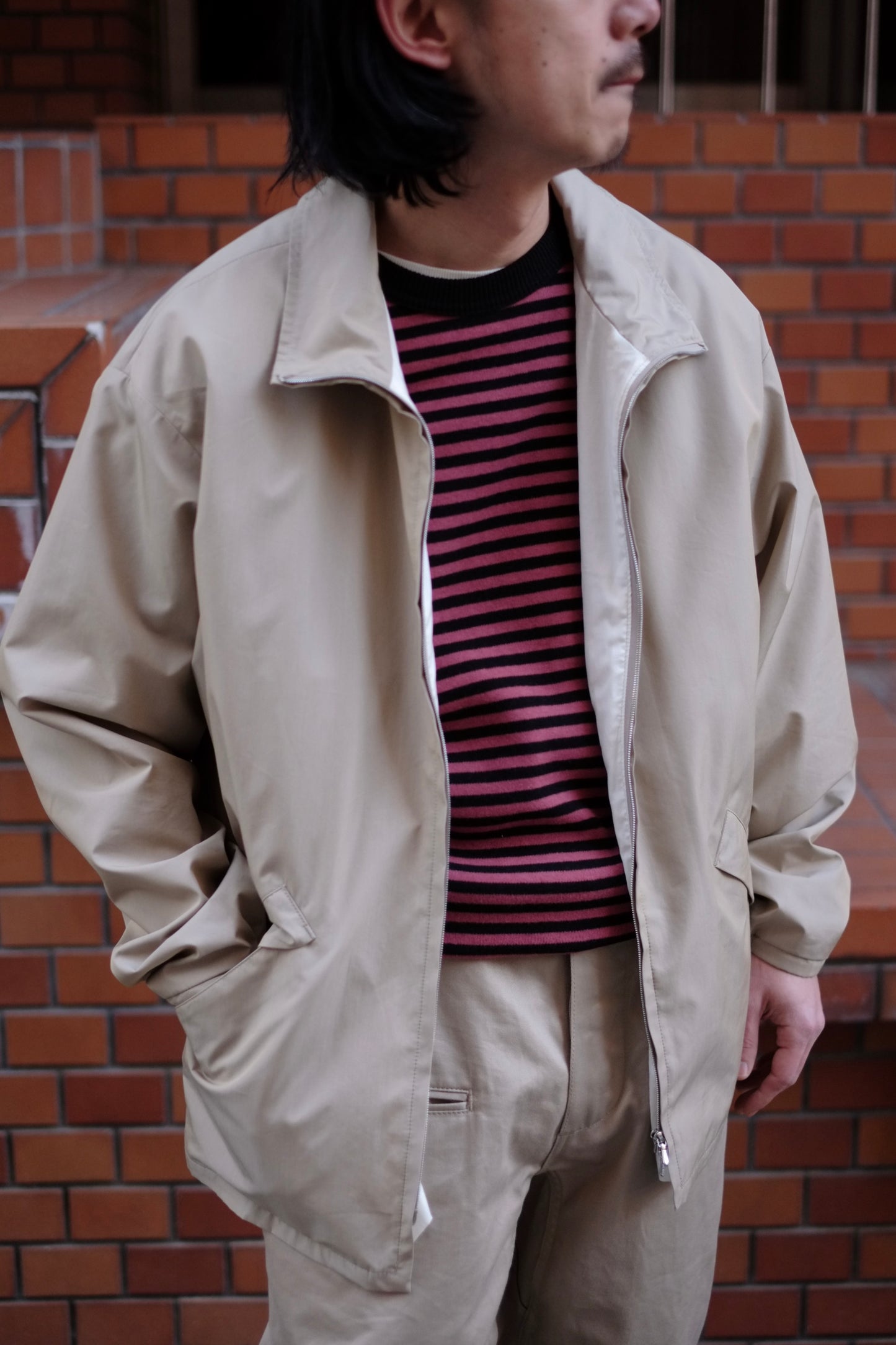 Slopeslow - crewneck T
