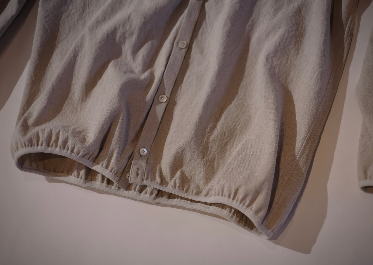 KIMURA / キムラ "Narrowing cardigan Oxford Washed"