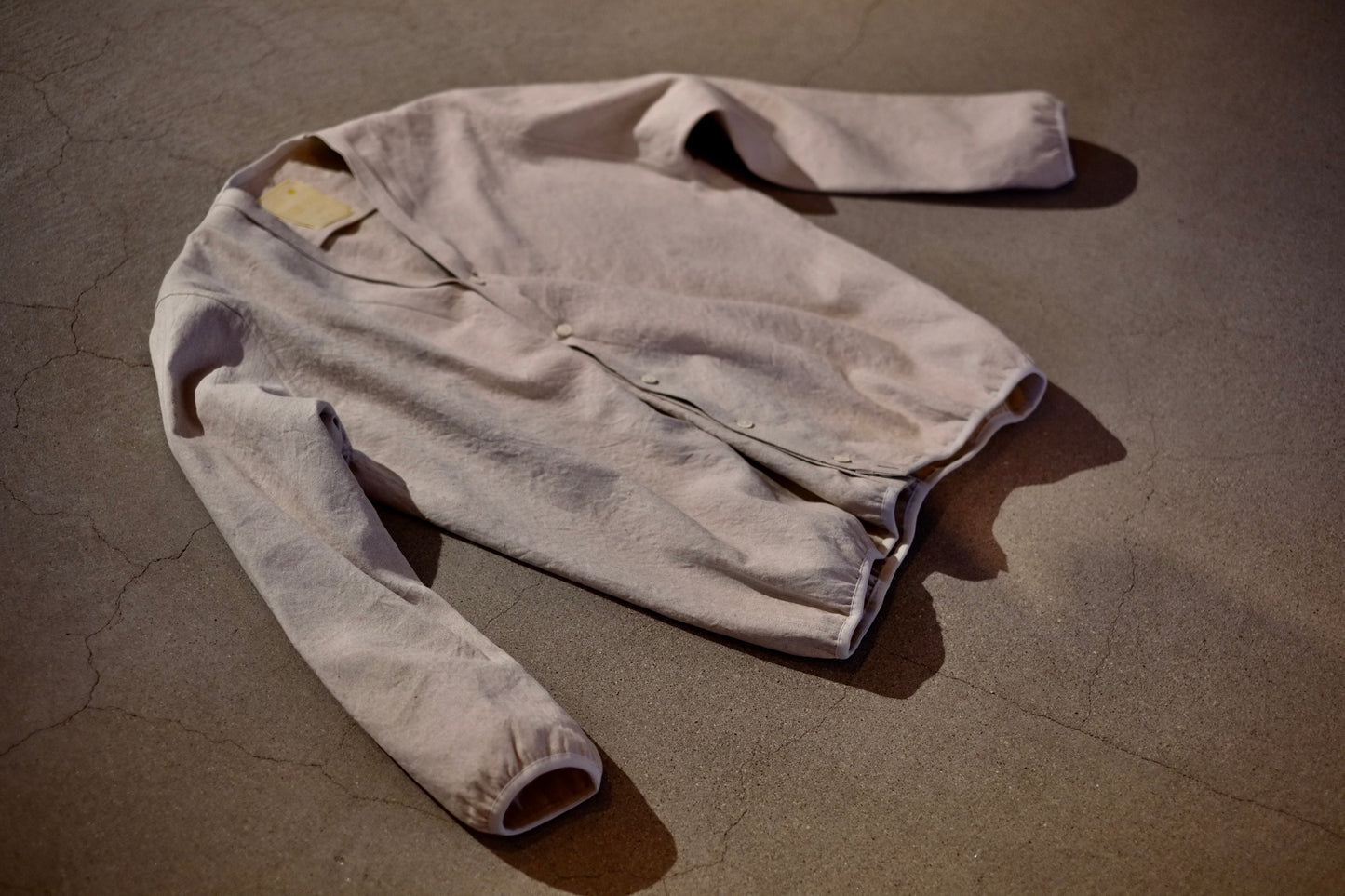 KIMURA / キムラ "Narrowing cardigan Oxford Washed"
