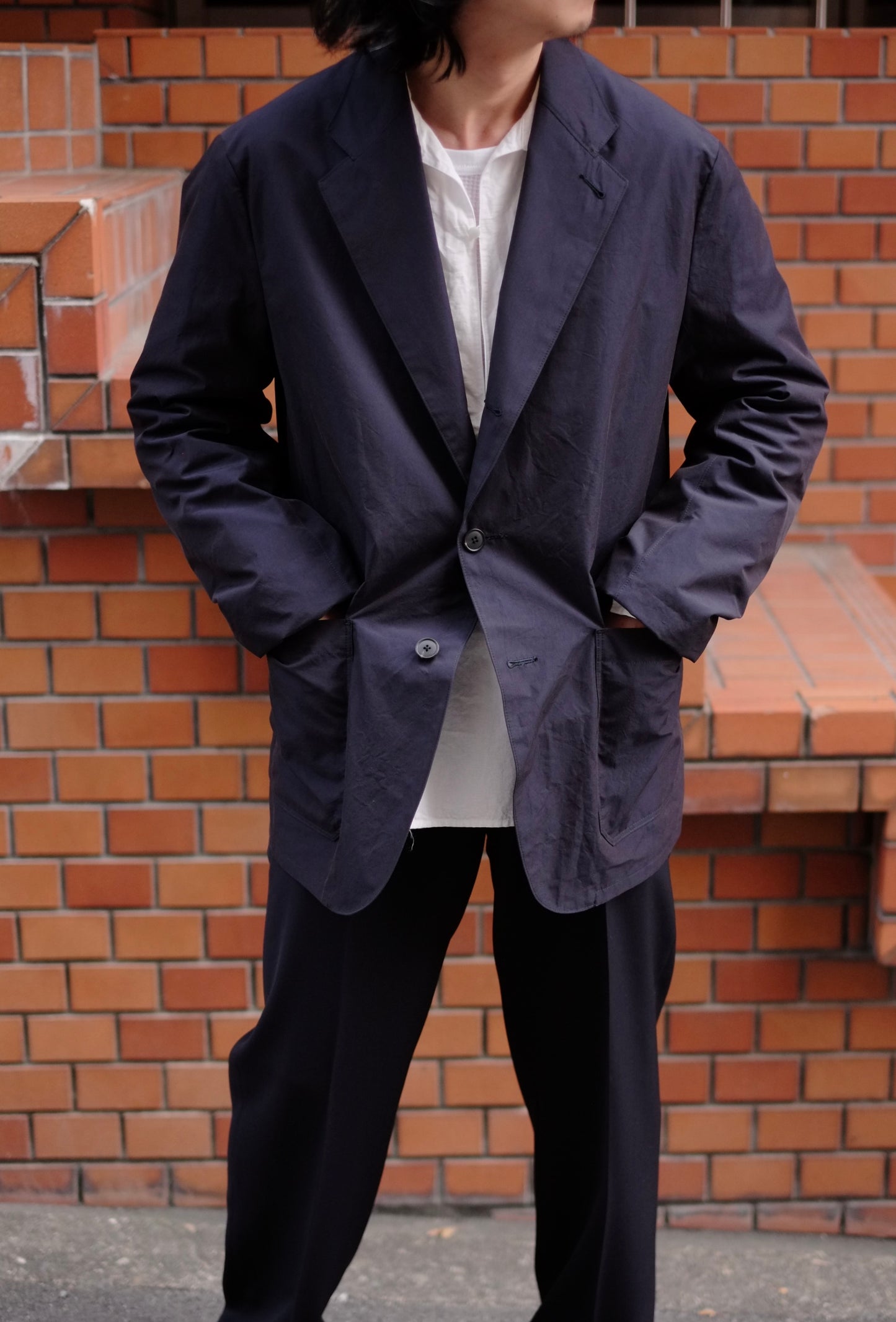 25SS HEUGN / ユーゲン "Hennri POPLINE/JACKET028"