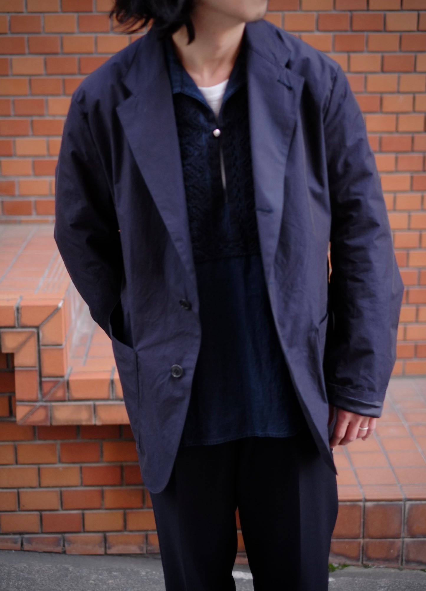 25SS HEUGN / ユーゲン "Hennri POPLINE/JACKET028"