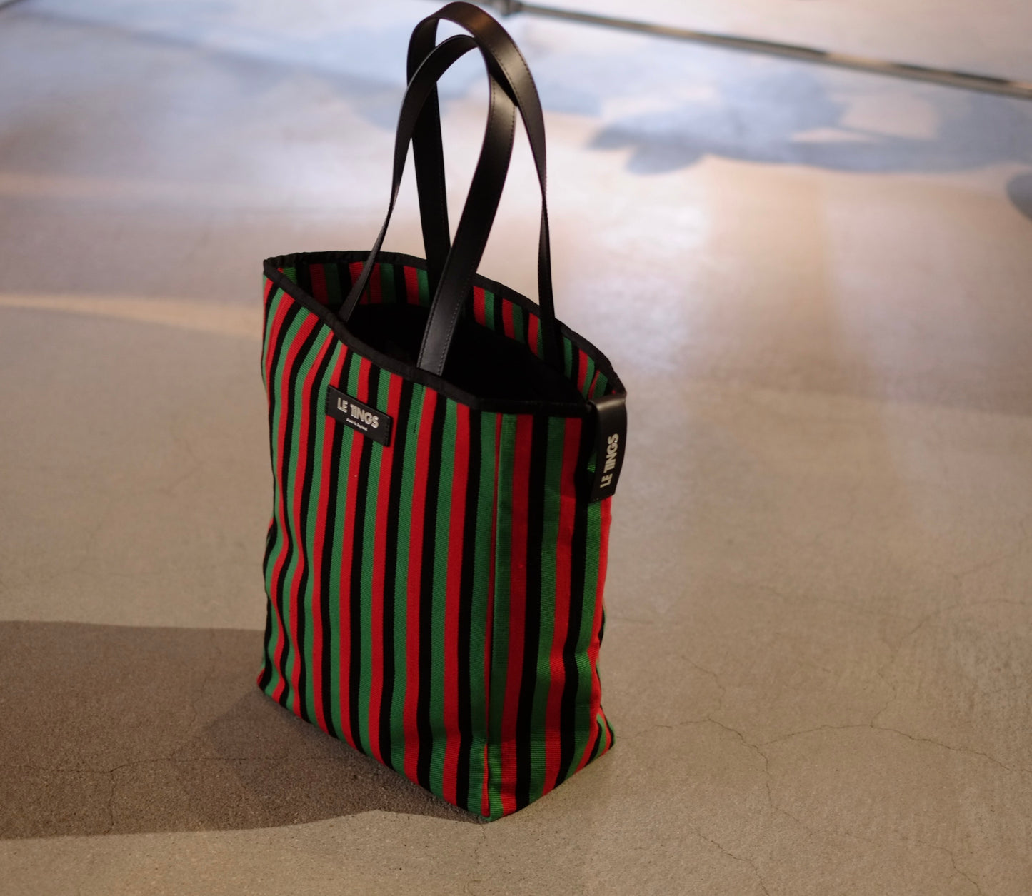 LE TINGS - KENTE TOTE BAG