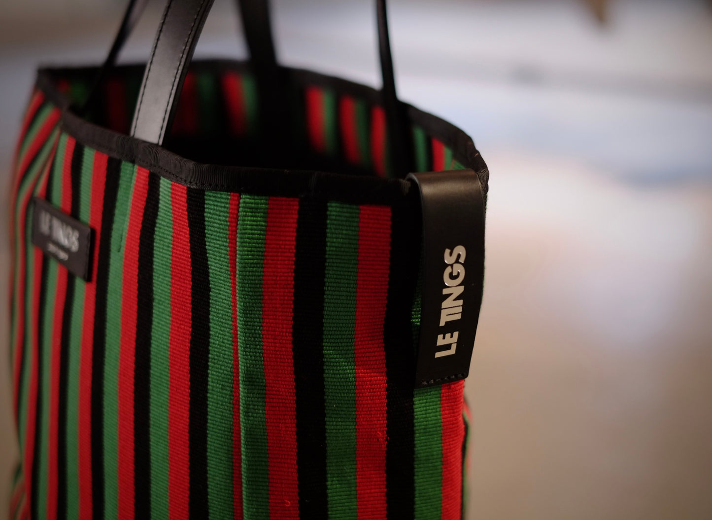 LE TINGS - KENTE TOTE BAG