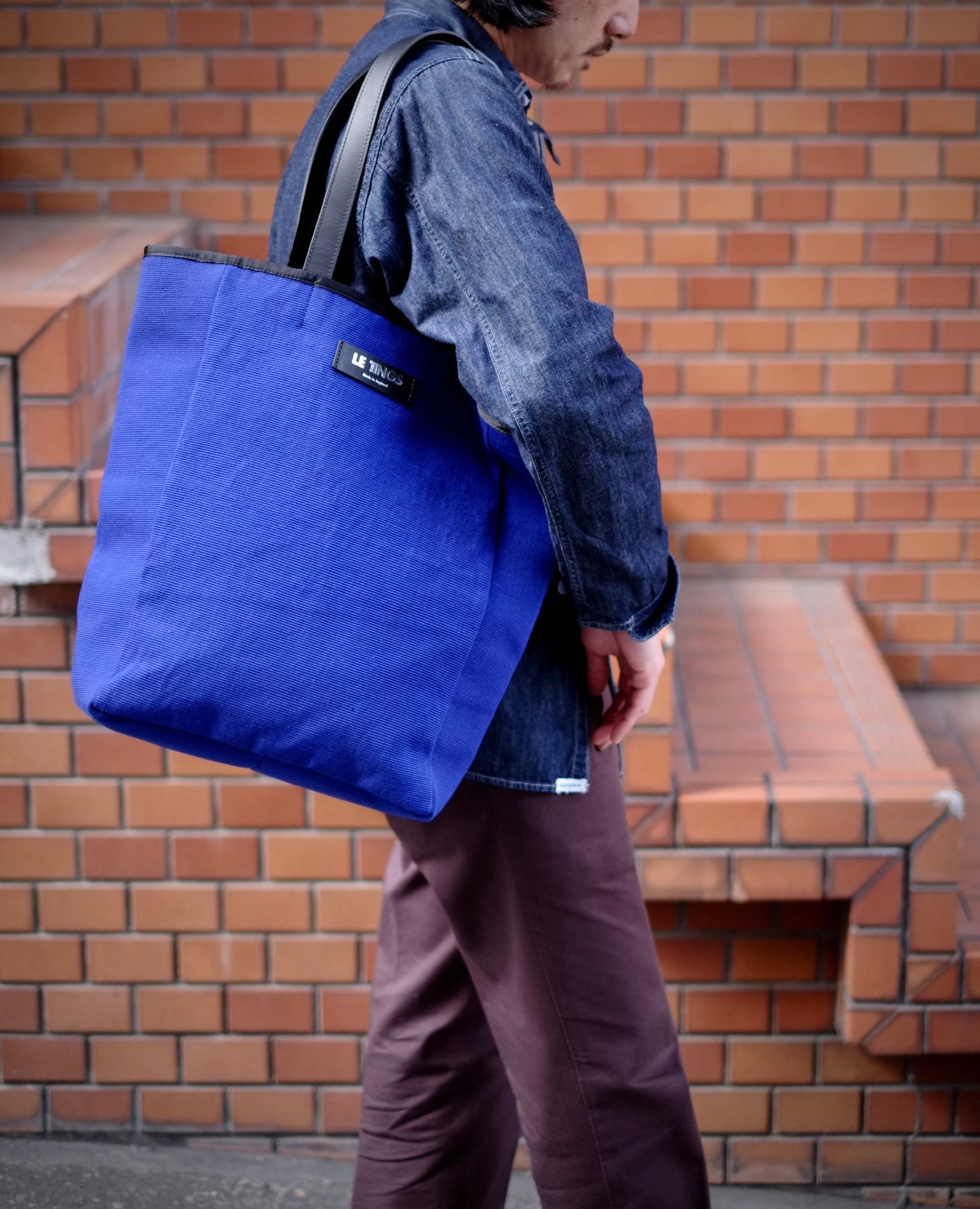LE TINGS - KENTE TOTE BAG