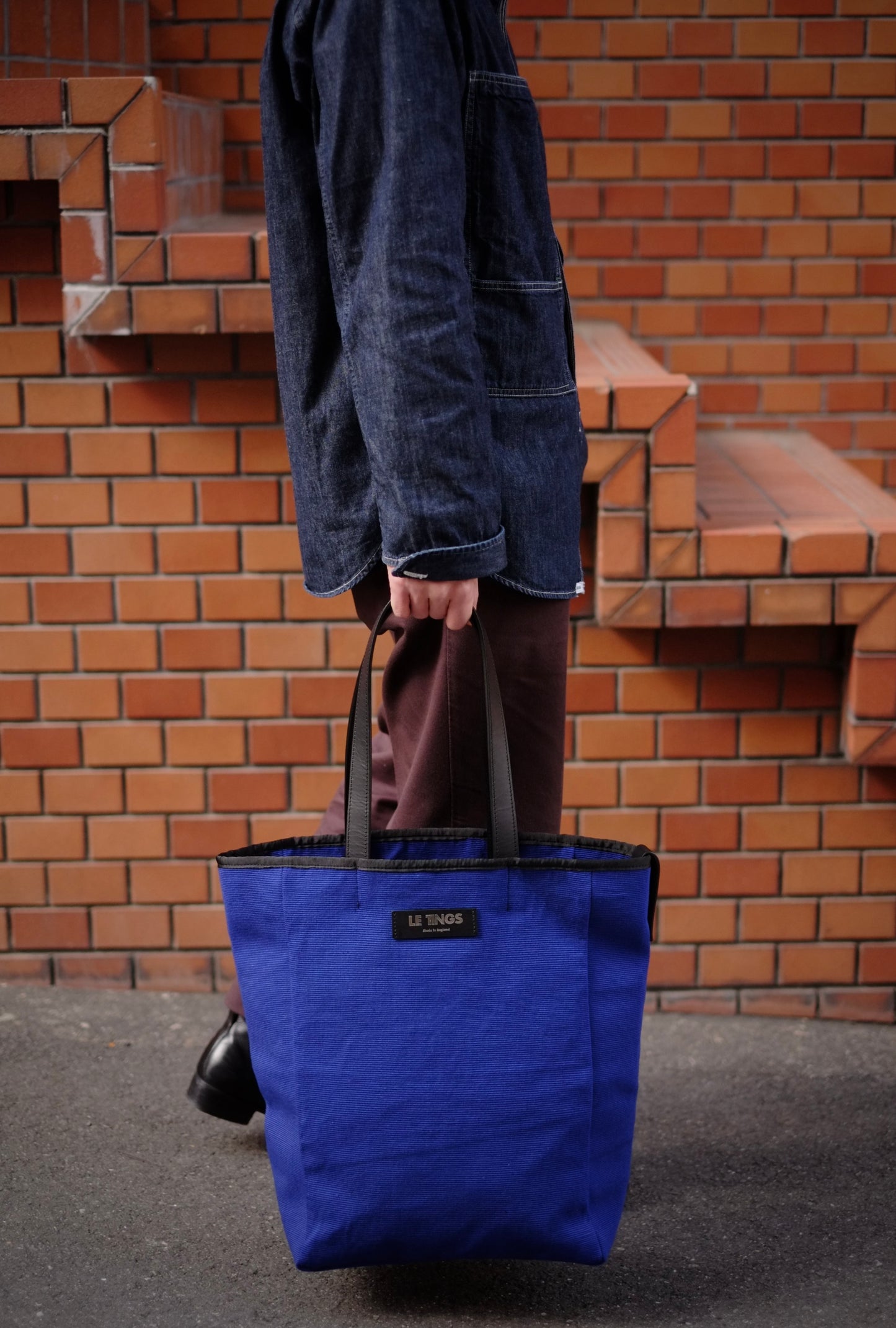 LE TINGS - KENTE TOTE BAG