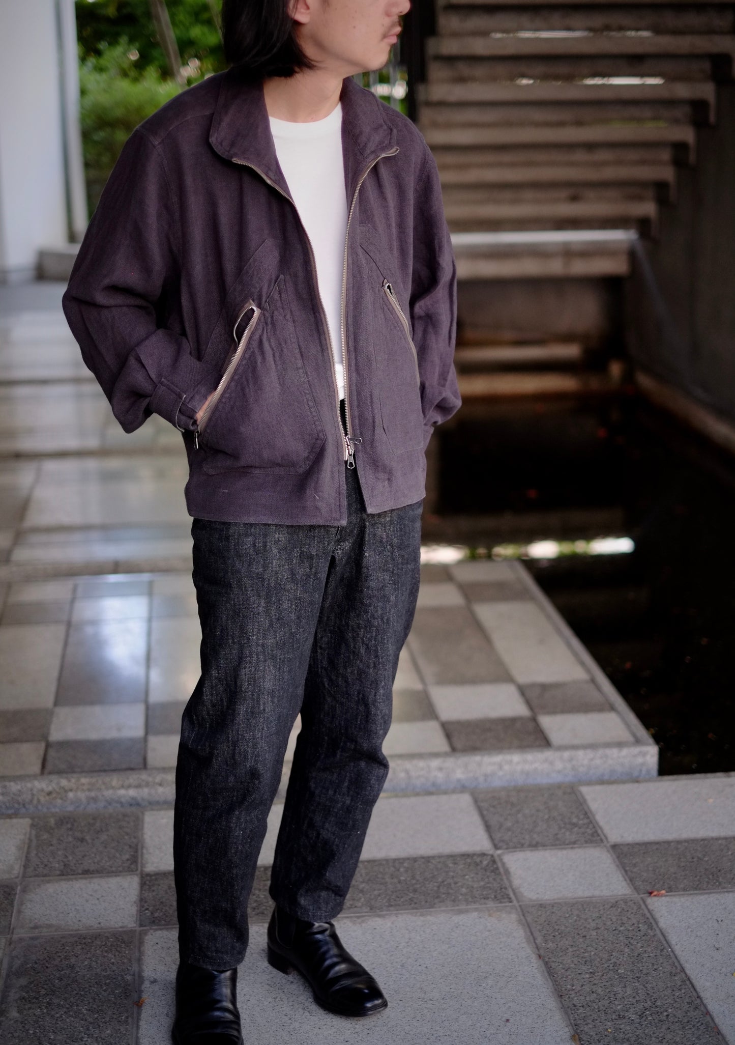 25SS Motiv mfg / モチーフマニュファクチャリング “Chevron Jacket"