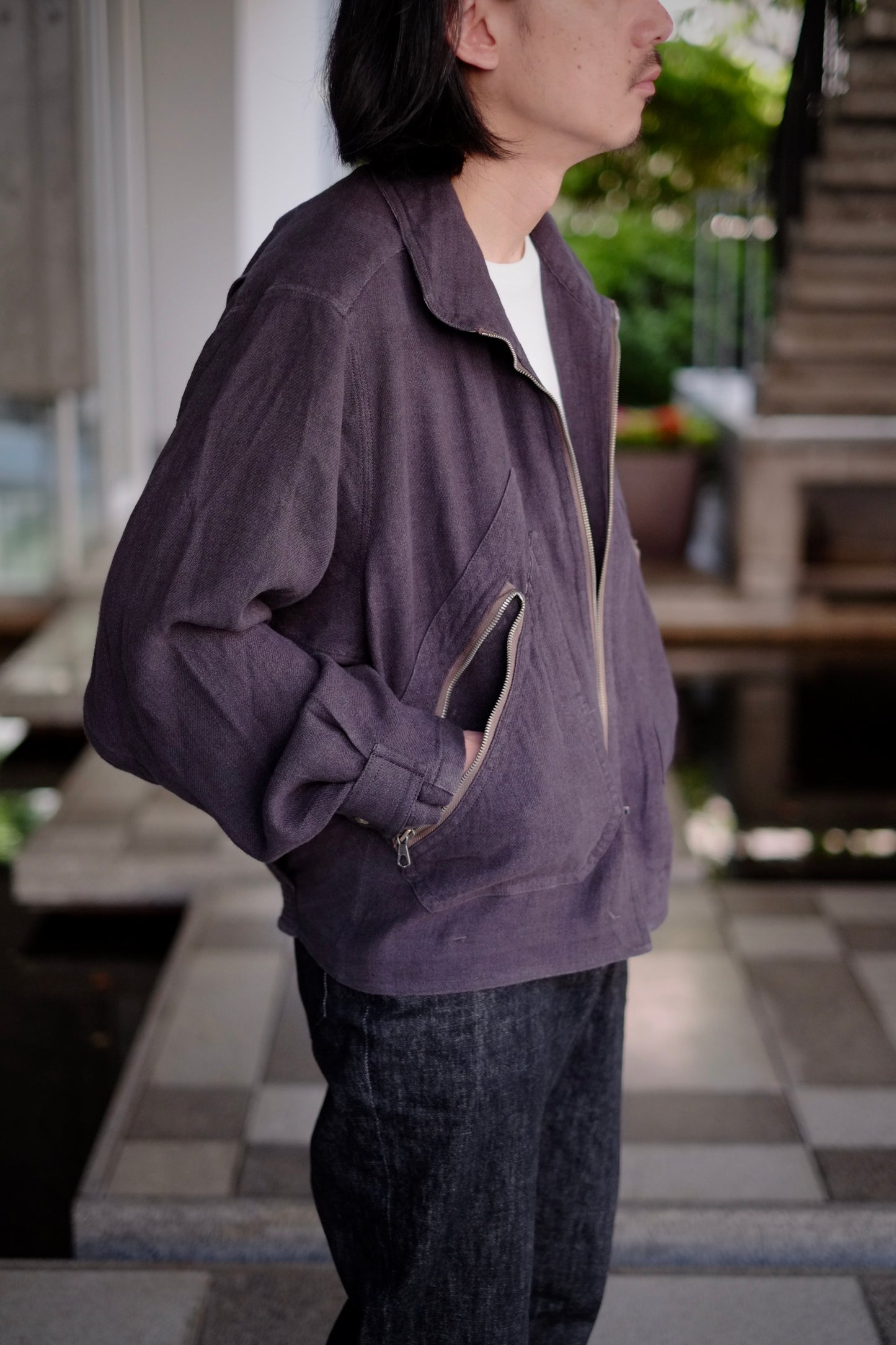 25SS Motiv mfg / モチーフマニュファクチャリング “Chevron Jacket"