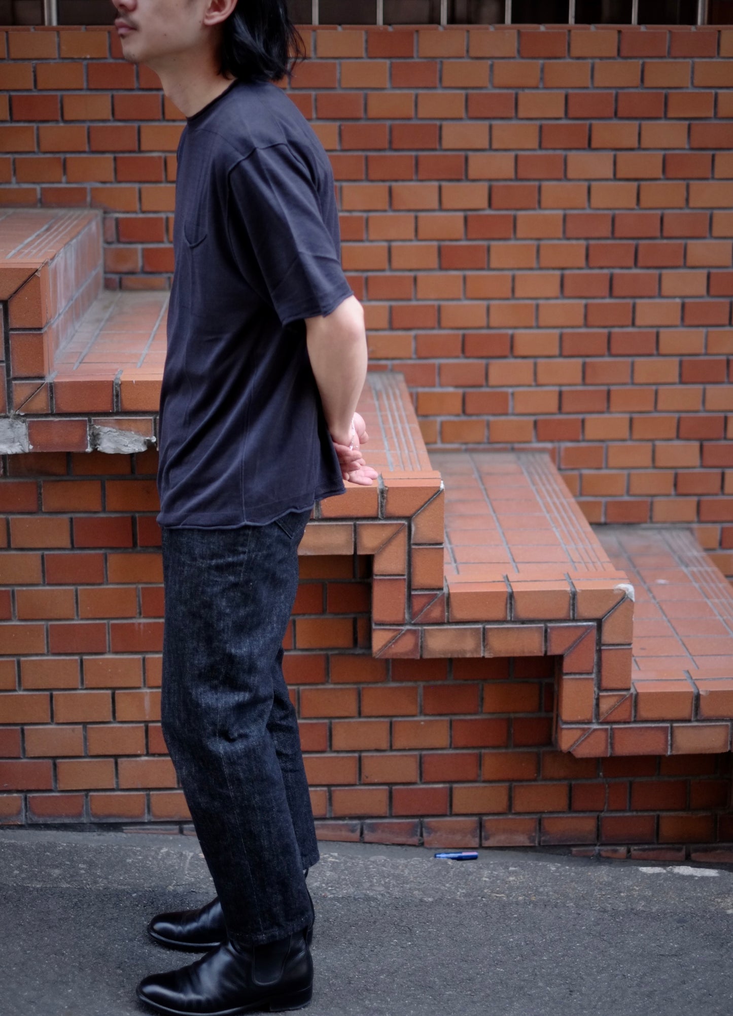 25SS Motiv mfg - シルクリネンTシャツ
