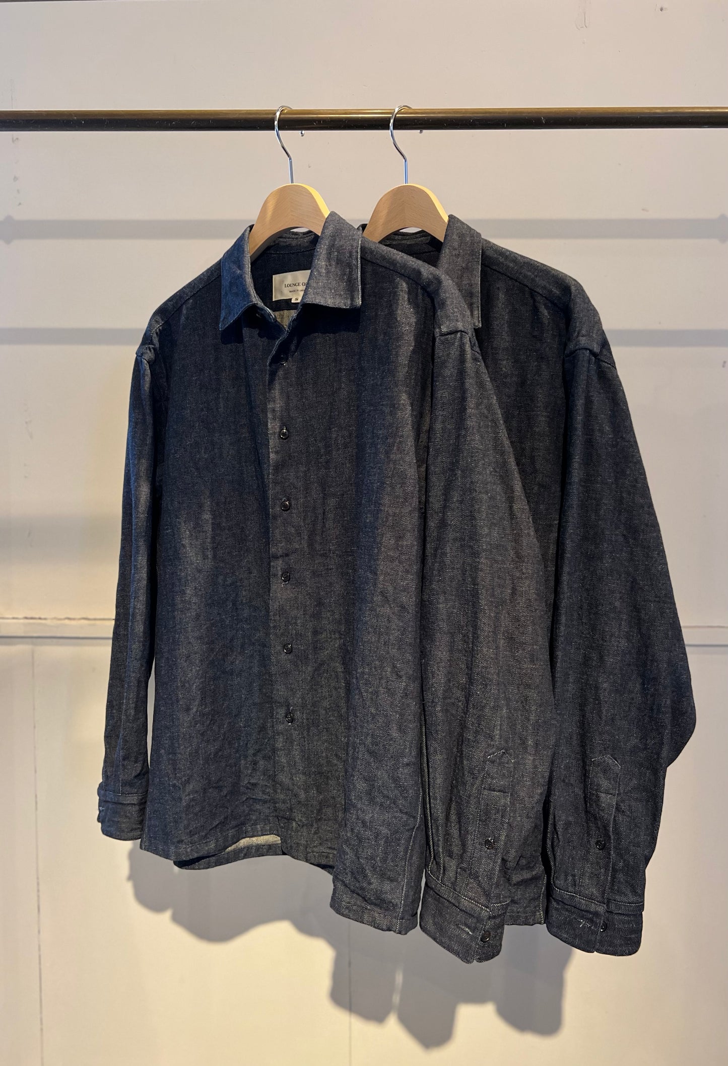 LOUNGE ACT / ラウンジアクト ”R Work Shirt” Selvedge denim Ver