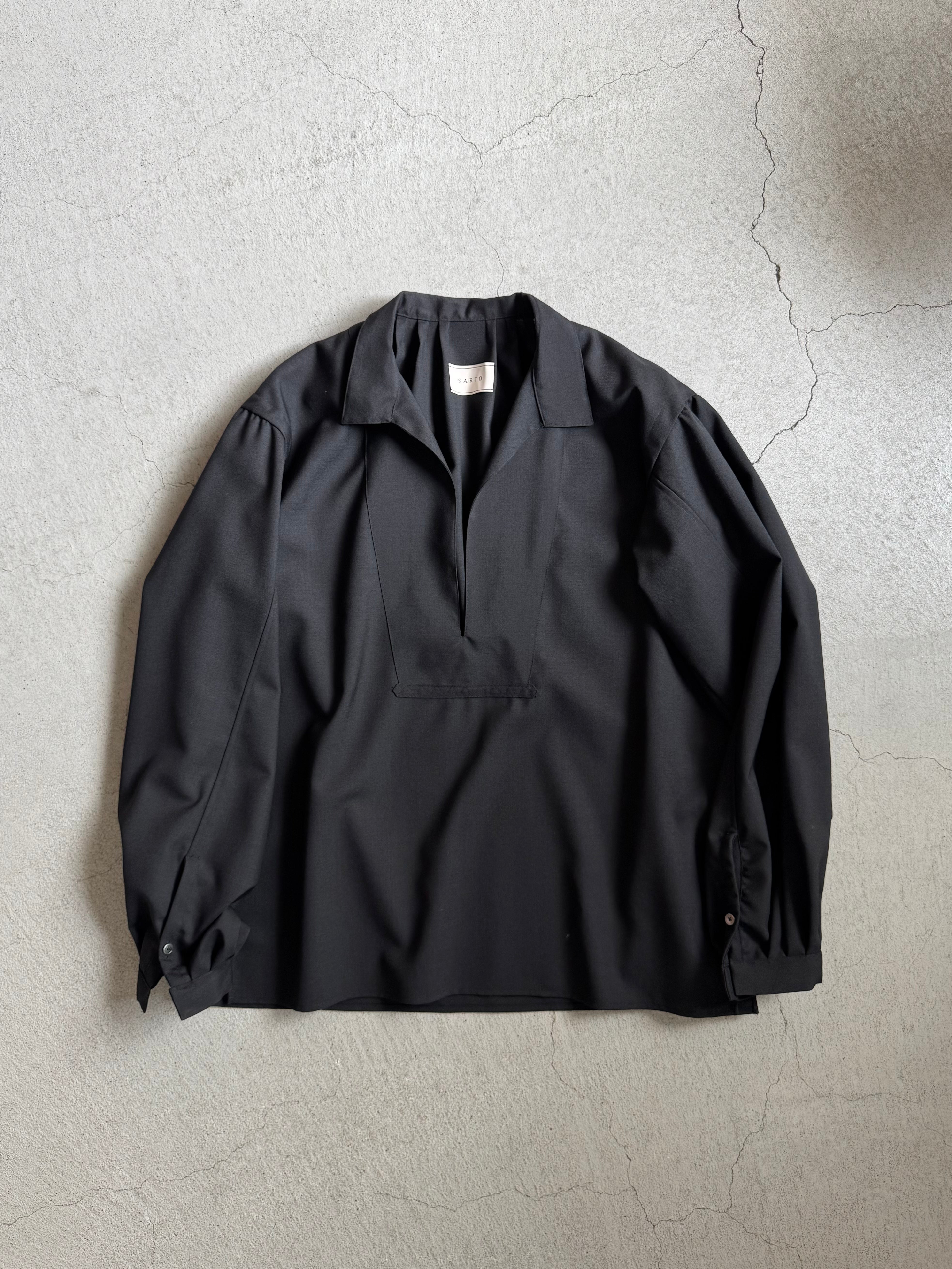 新品タグ付き　ETTE SKIPPER ブラウス　ブラック ドットレースカラー・ブラウス （シャツ・ブラウス）｜Bilitis