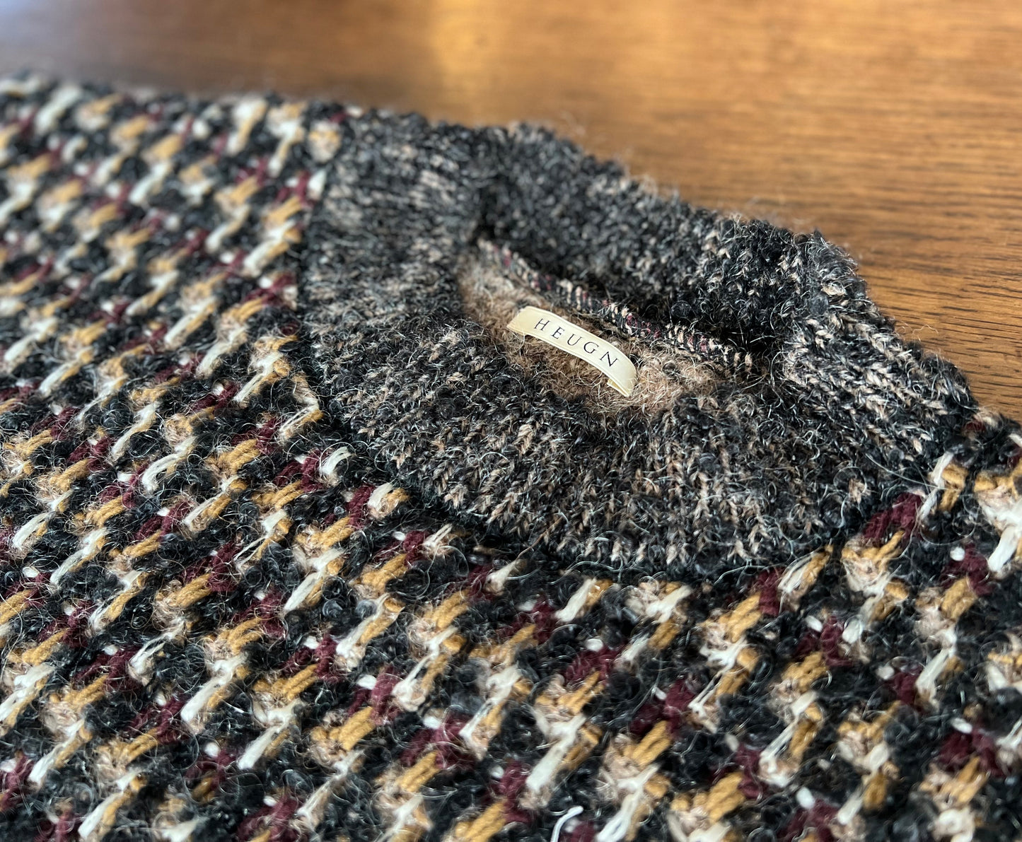 HEUGN / ユーゲン "KNITWEAR016 Brendam Mix Knit"
