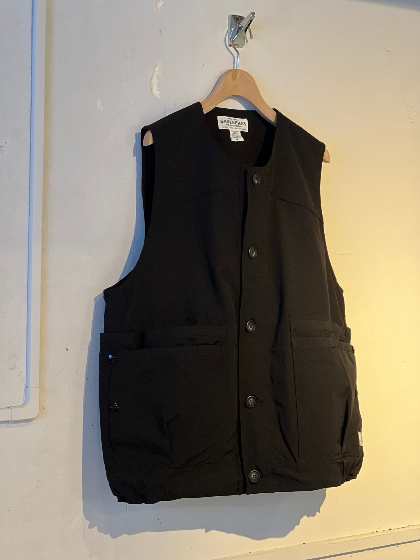 SASSAFRAS / ササフラス "Overgrown Hiker vest"
