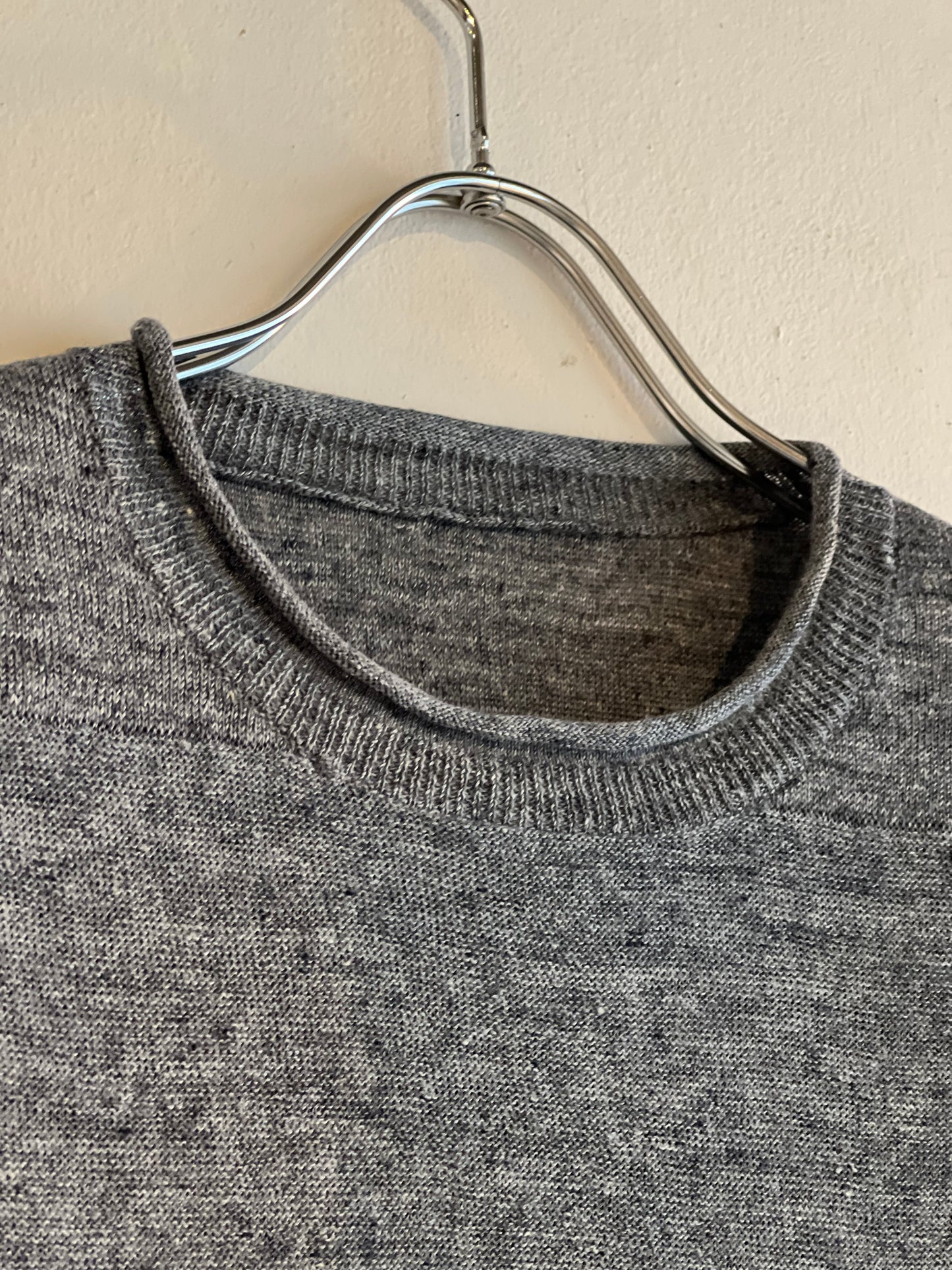 Motiv Mfg /モチーフ マニファクチャリング/ "Fully Fashined Linen Knit Tee"