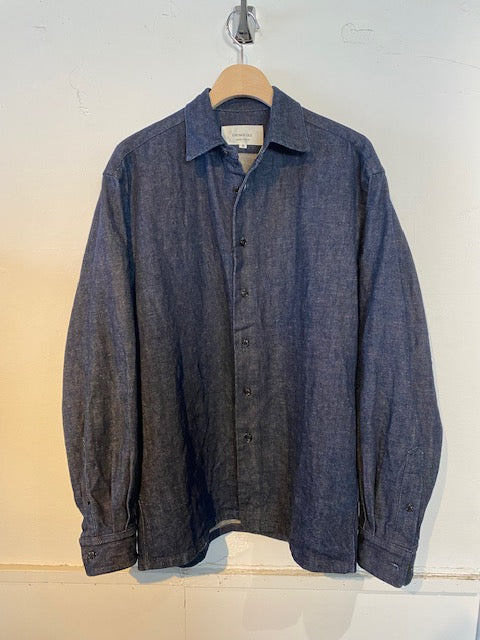 LOUNGE ACT - R Work Shirt / Selvedge denim Ver