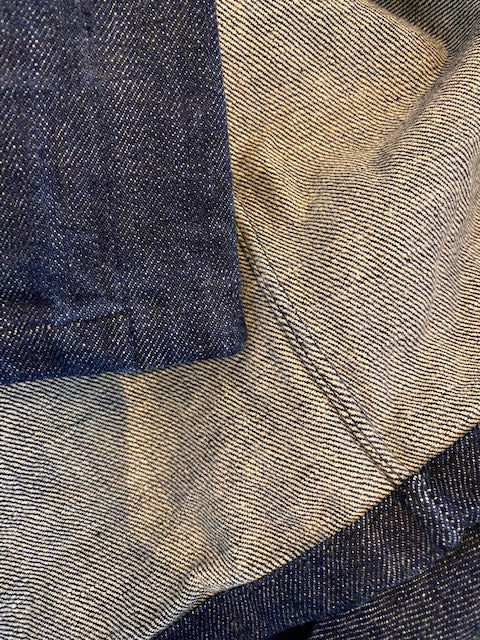 LOUNGE ACT / ラウンジアクト ”R Work Shirt” Selvedge denim Ver