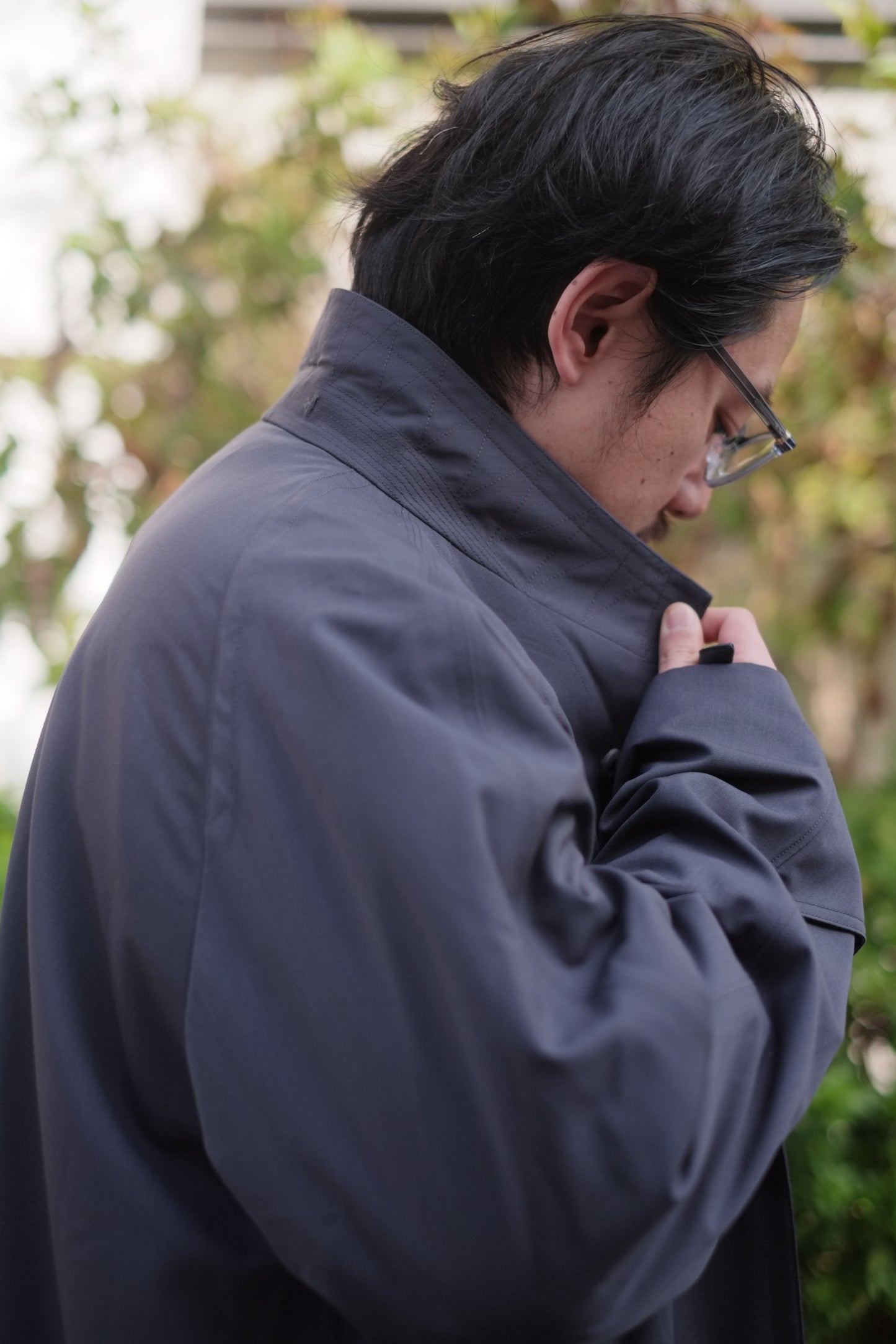 Motiv Mfg /モチーフ マニファクチャリング/ "Open Raglan Coat"