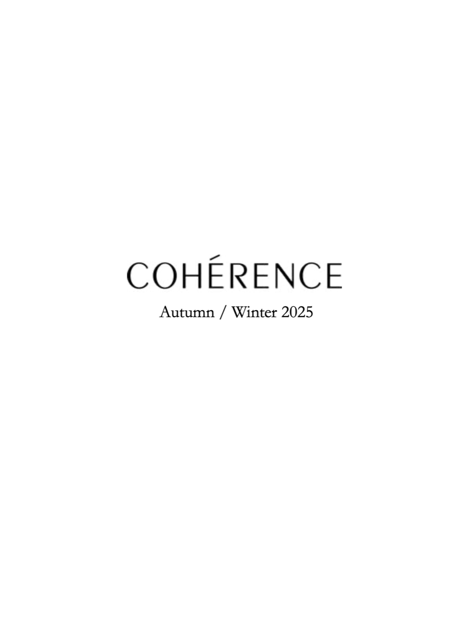 COHÉRENCE / コヒーレンス "25AW 先行予約会" 3/1(土)〜3/2(日)開催